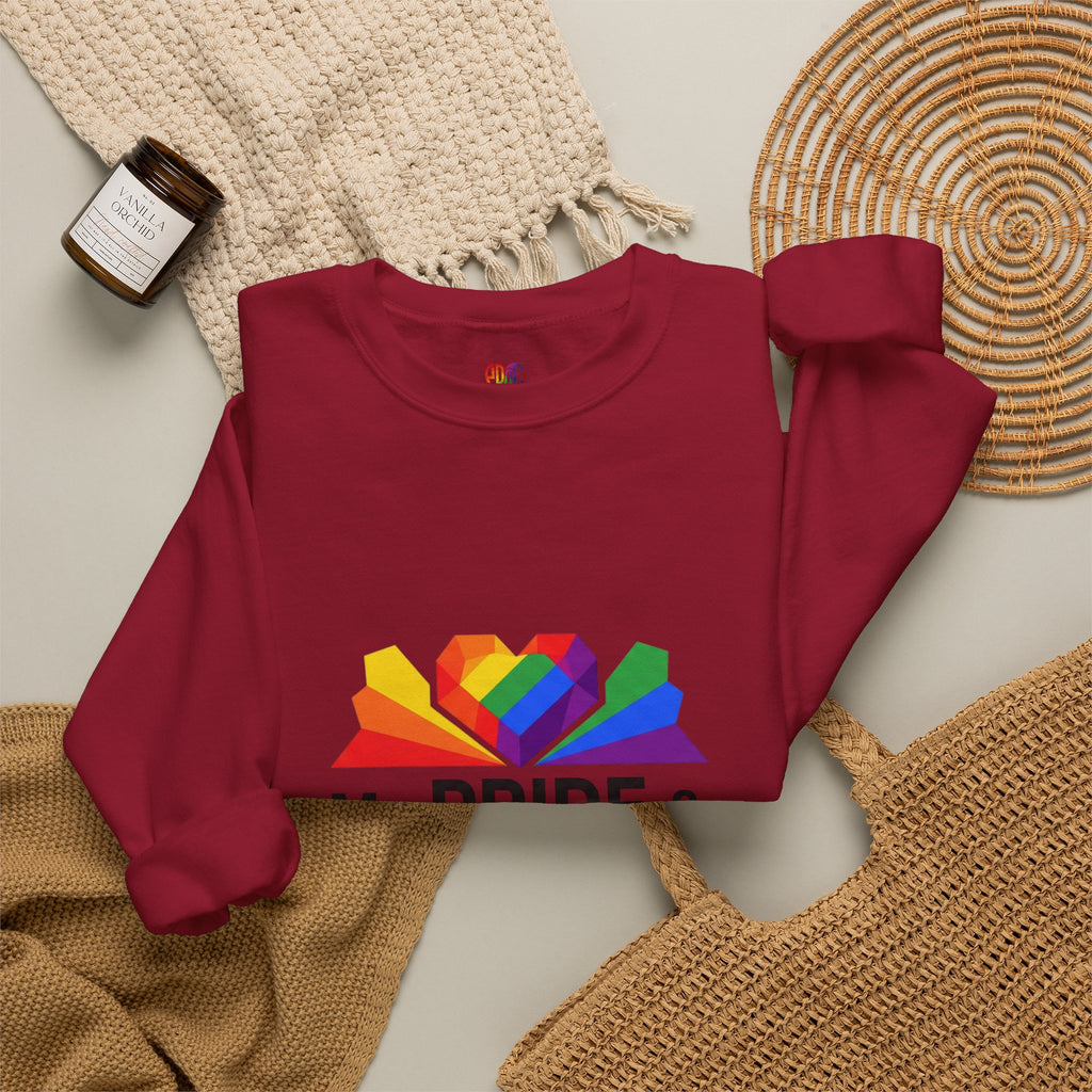 My Pride & My Purpose™ Heavy Blend Crewneck Sweatshirt | LGBTQ+ Pride