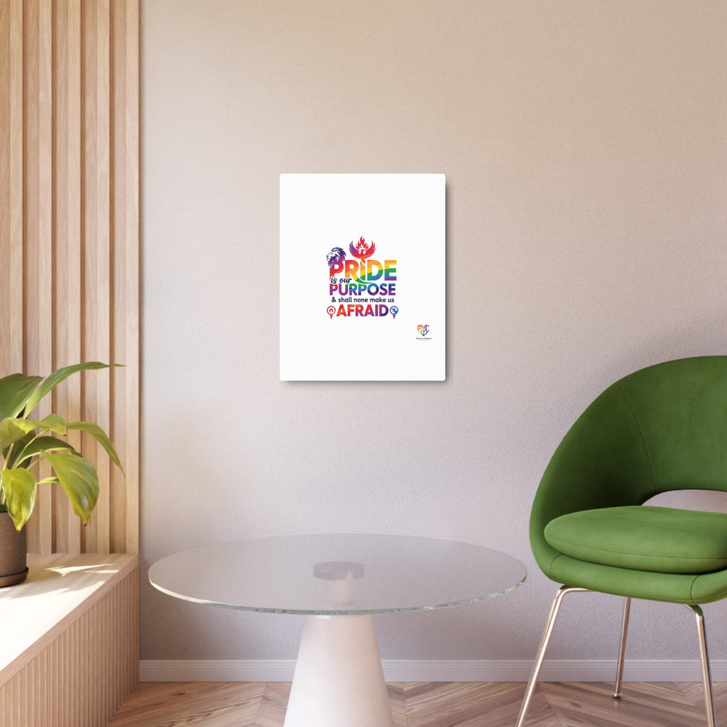 'Tis Our Pride & Purpose™ Premium Metal Wall Sign