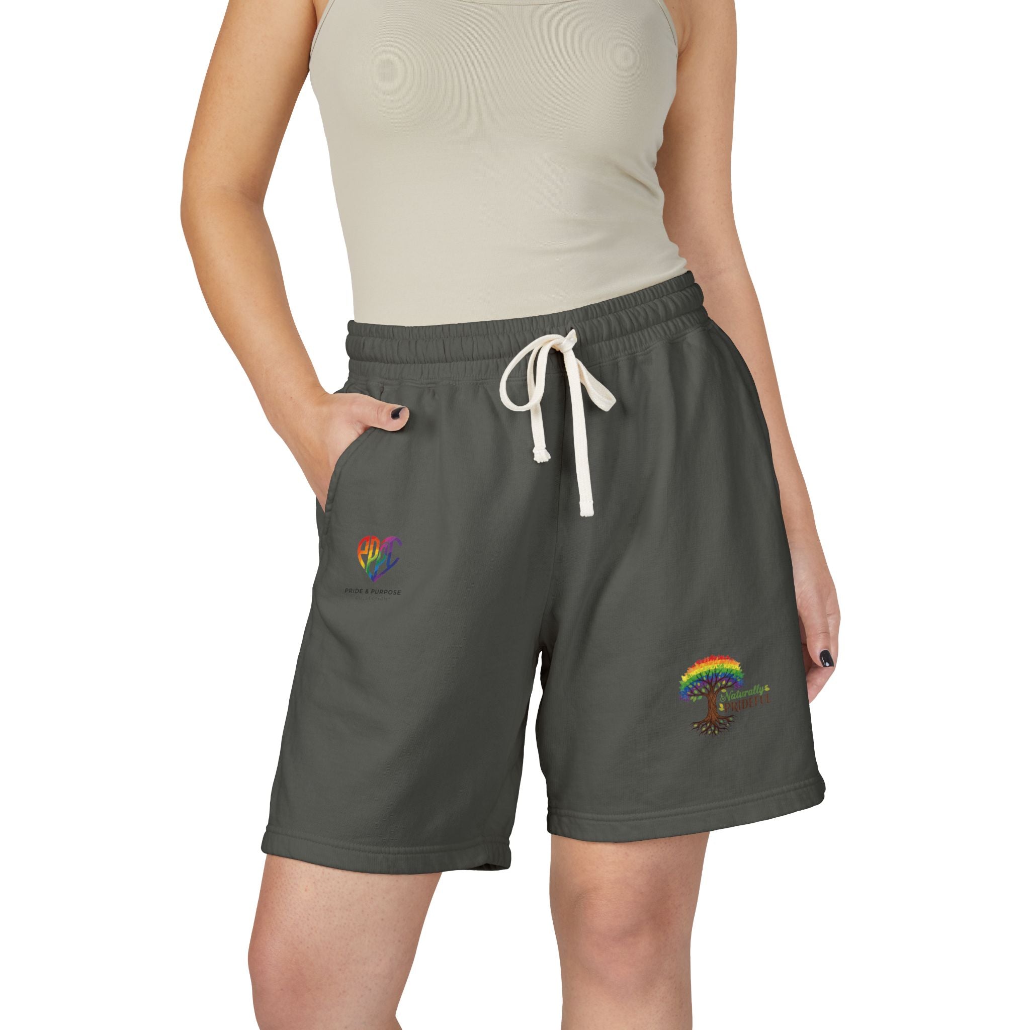 Naturally Prideful™ Garment-Dyed Sweat Shorts