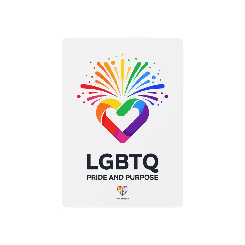 LGBTQ+ Pride and Purpose™ Premium Playing Cards