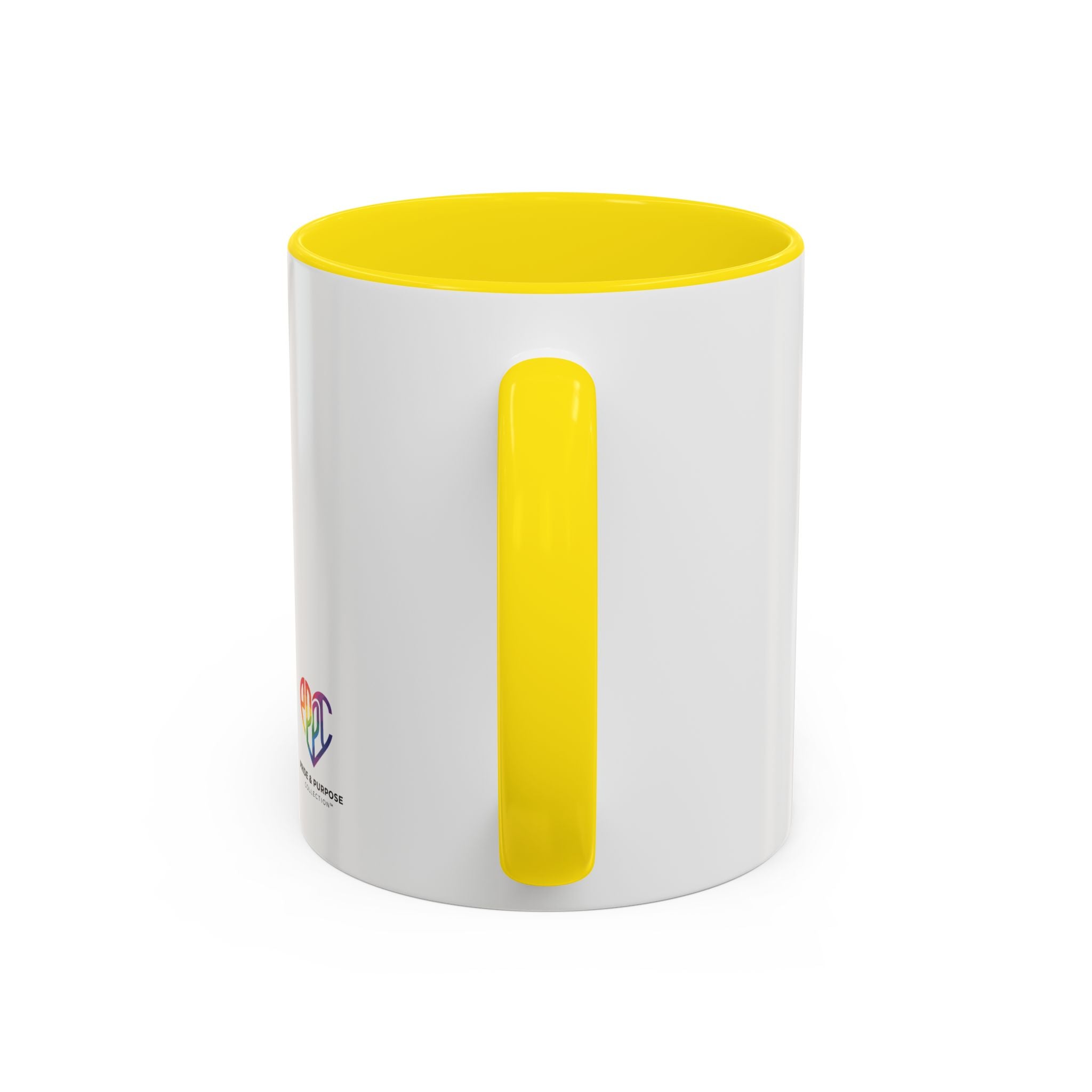 My Pride & My Purpose™ Premium Accent Coffee Mug | LGBTQ+ Pride Drinkware