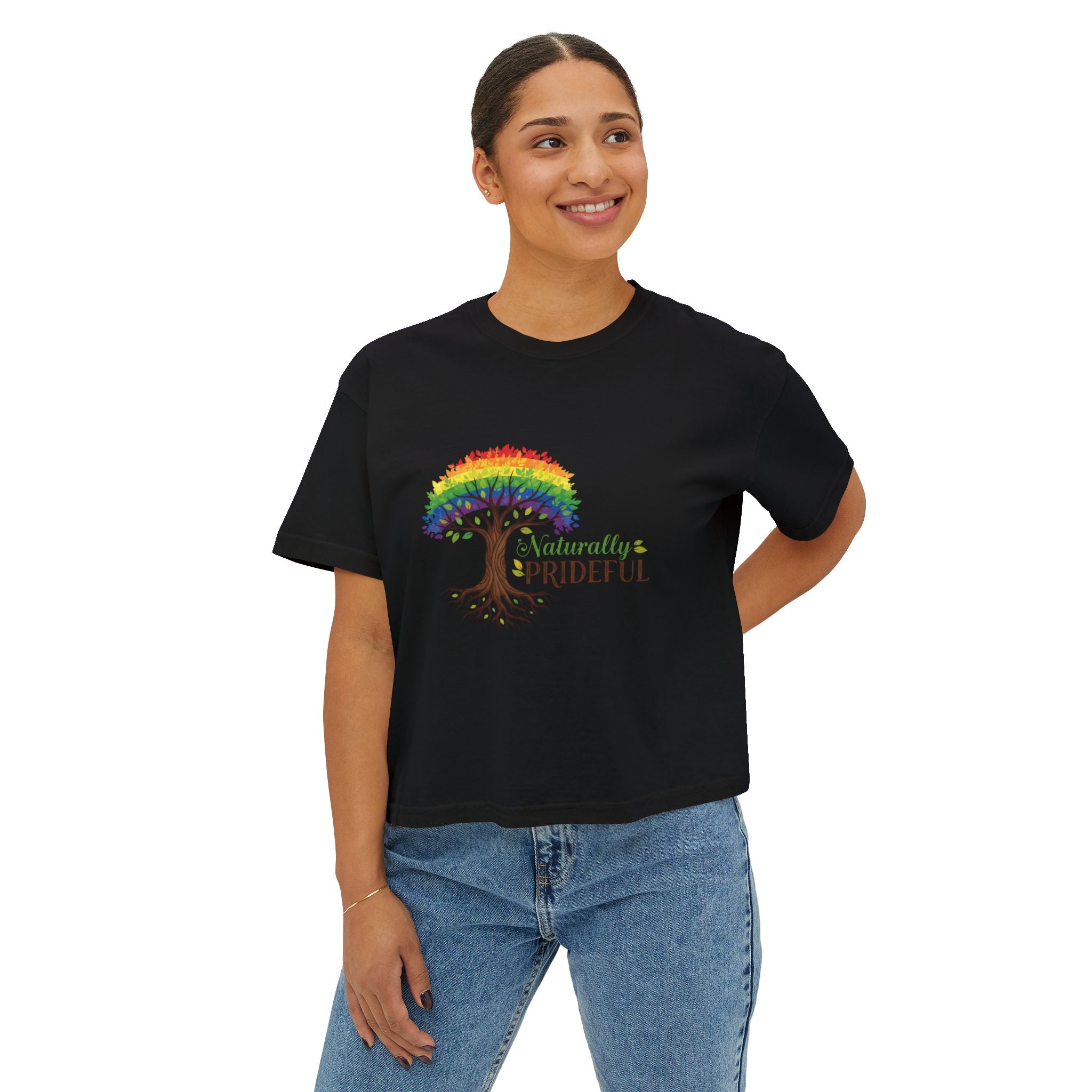 Naturally Prideful™ Women's Festival Scoop Neck Tee