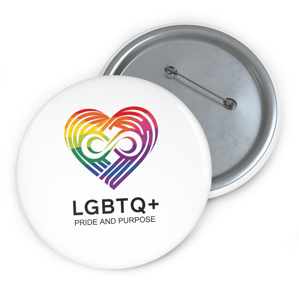 Pride & Purpose™ Heart Logo Pin Button