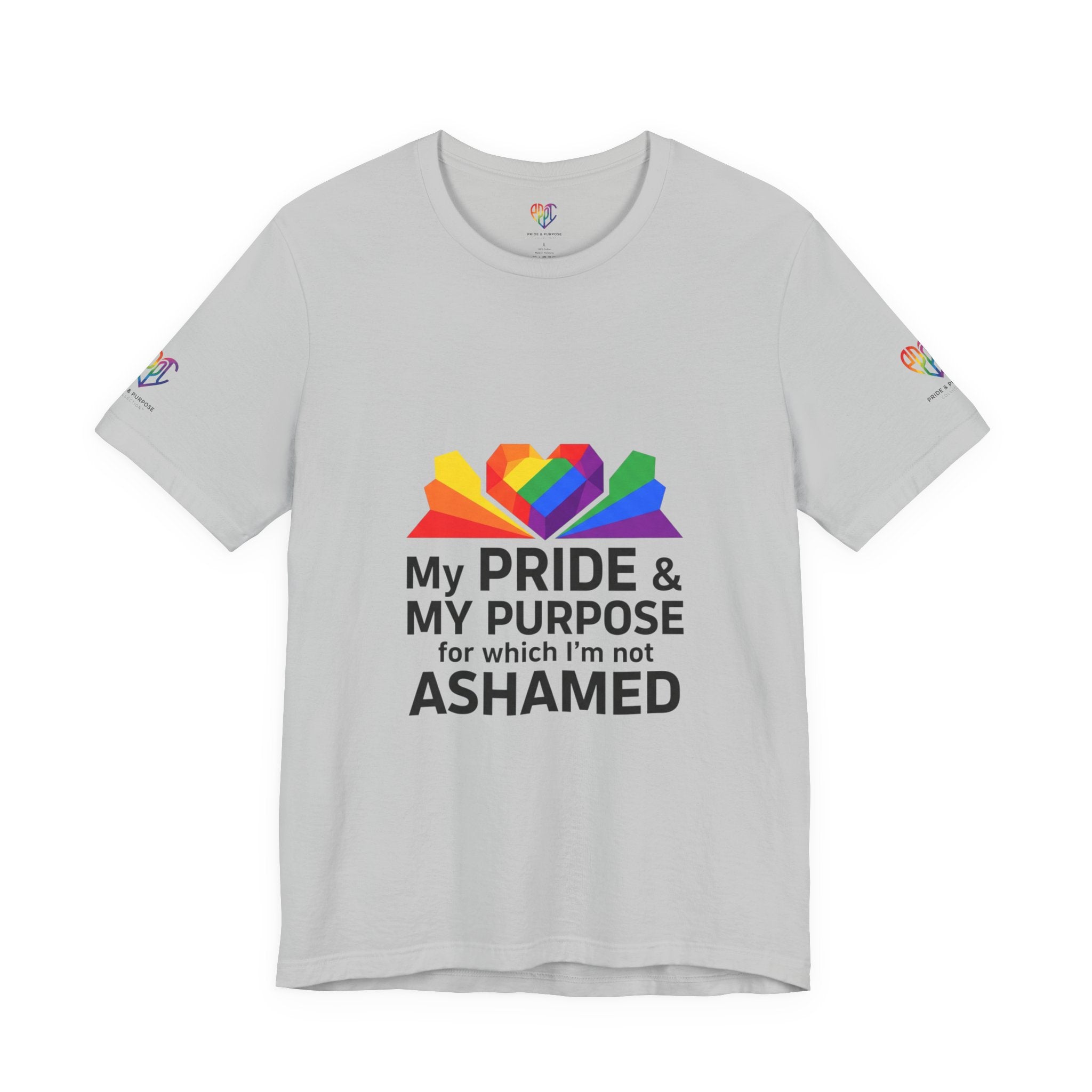 My Pride & My Purpose™ Heavyweight Unisex Tee | LGBTQ+ Pride