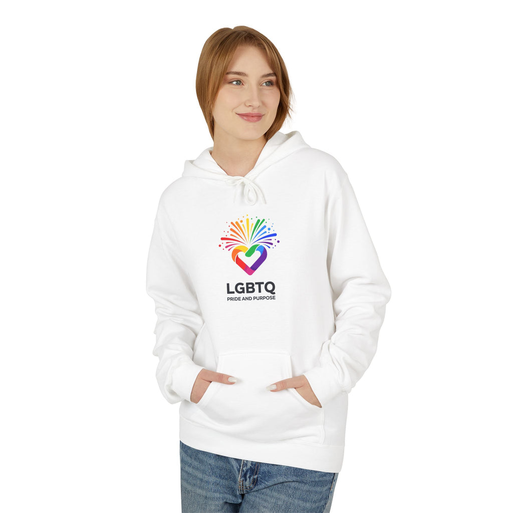 LGBTQ Pride and Purpose™ Premium Softstyle Hoodie