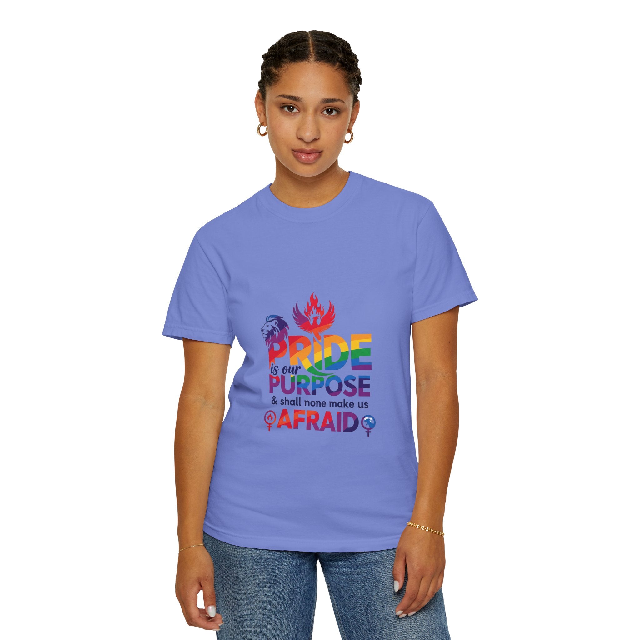 Pride Is Our Purpose™ & Shall None Make Us Afraid™ Premium Unisex T-Shirt