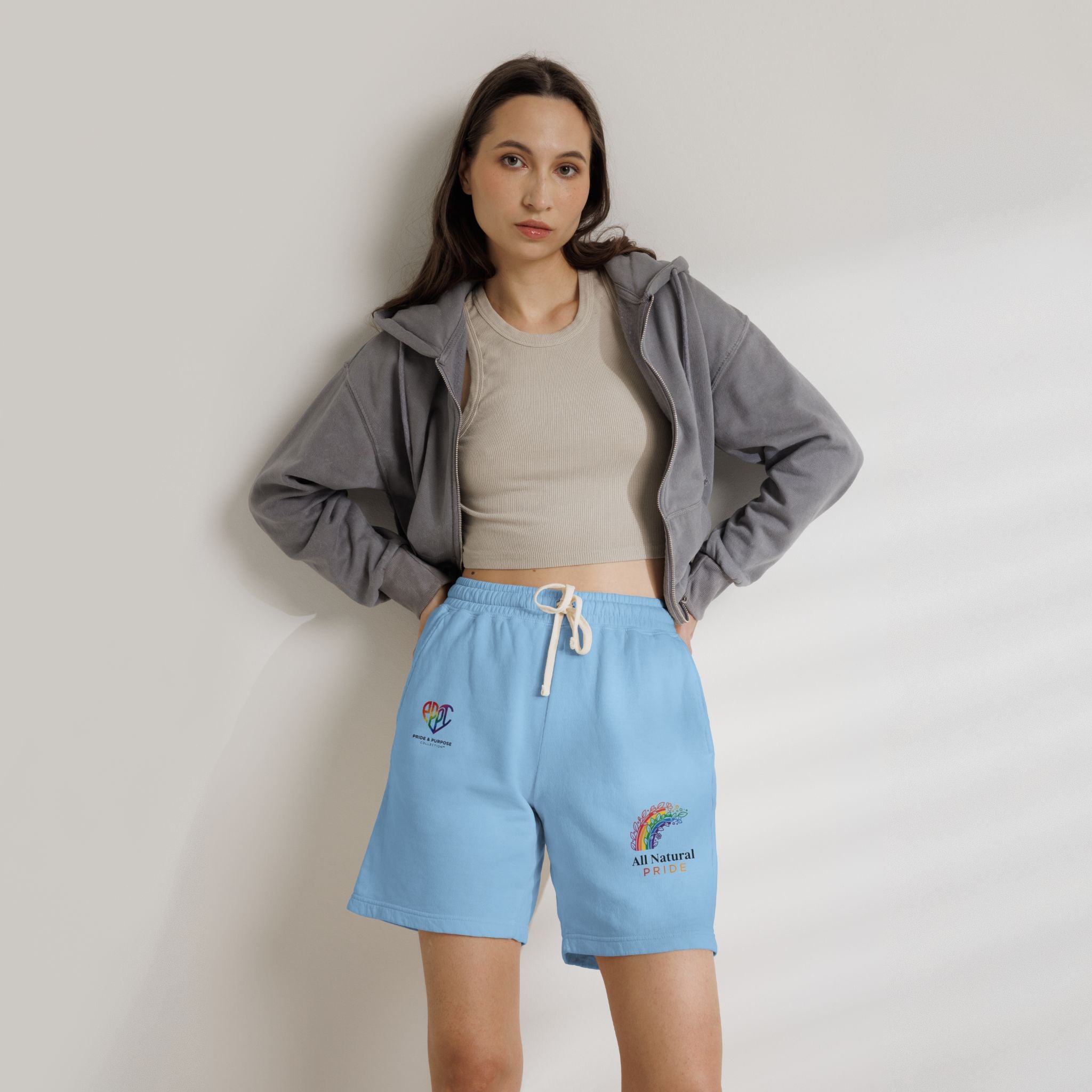 All Natural Pride™ Premium Garment-Dyed Sweat Shorts