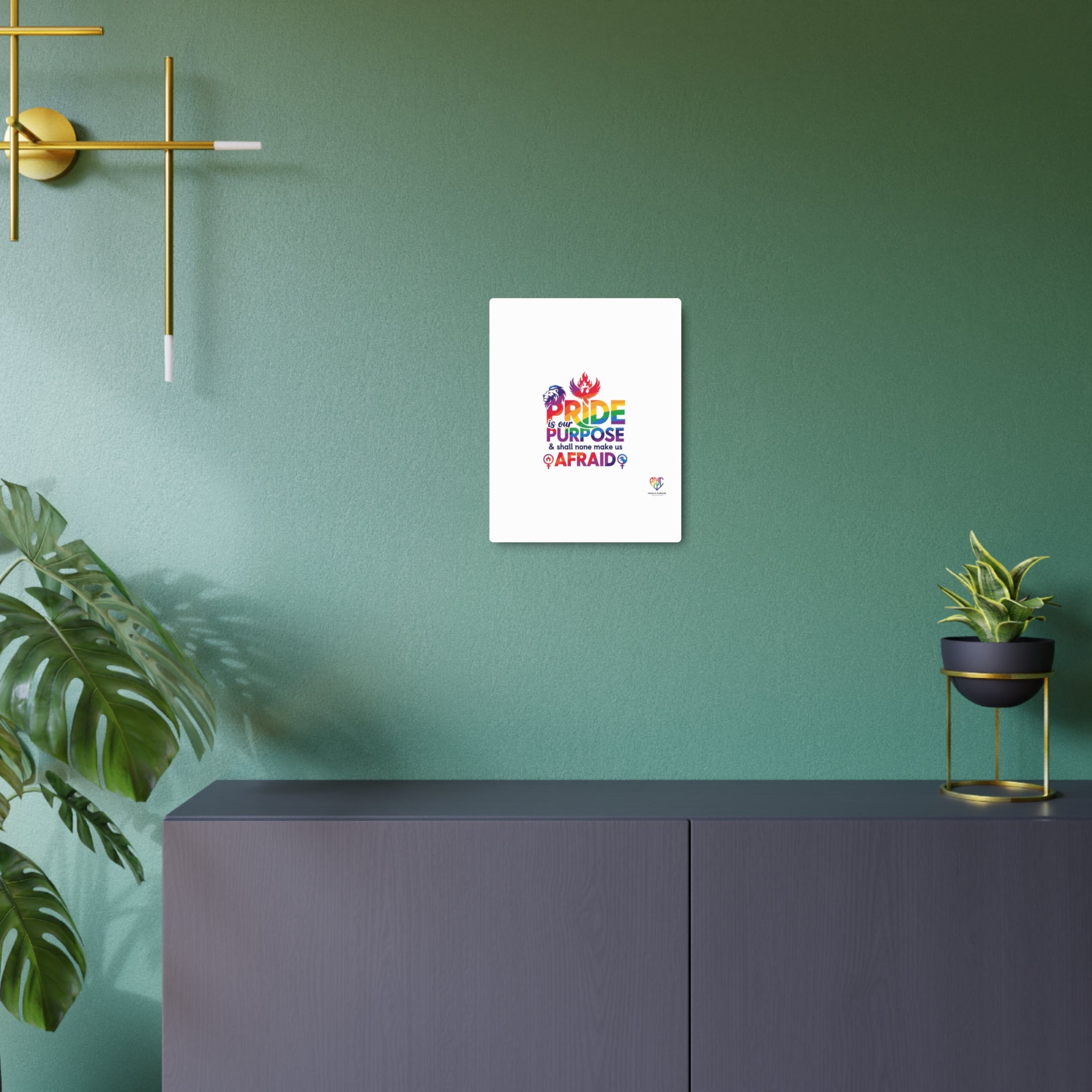 'Tis Our Pride & Purpose™ Premium Metal Wall Sign