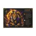 Pride of Birth™ LEO  The Sun Beyond the Binary Matte Canvas Print Wall Art