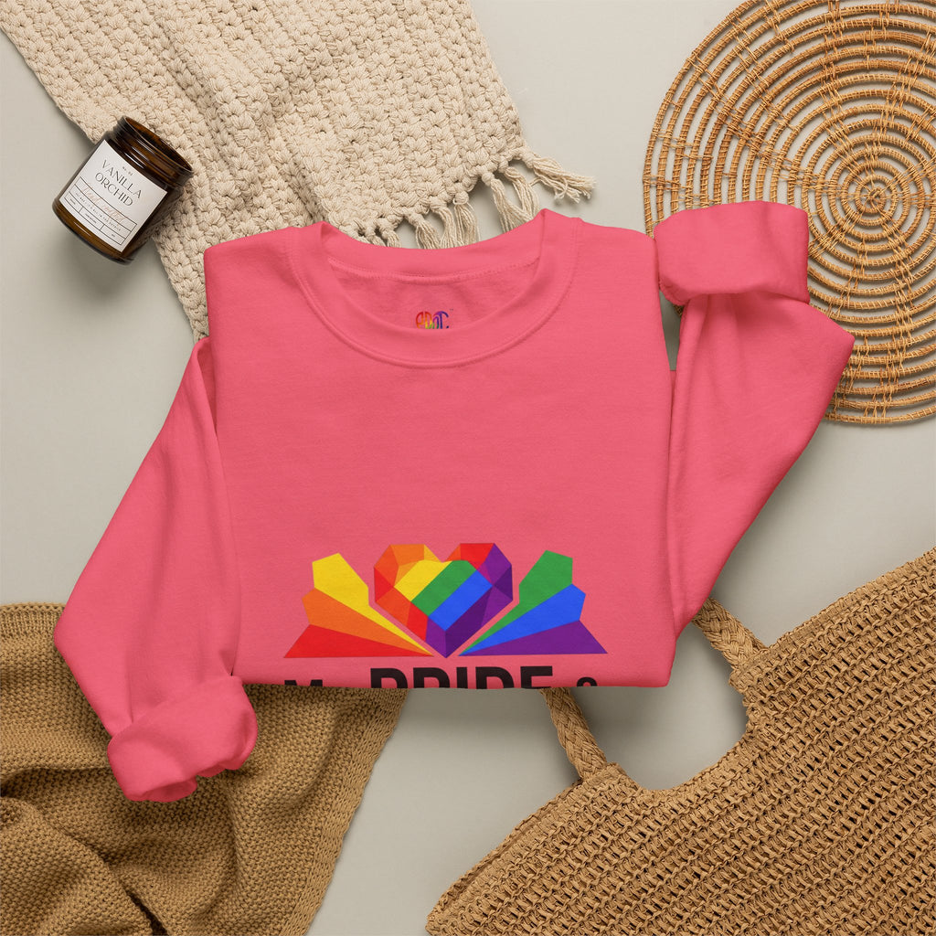 My Pride & My Purpose™ Heavy Blend Crewneck Sweatshirt | LGBTQ+ Pride