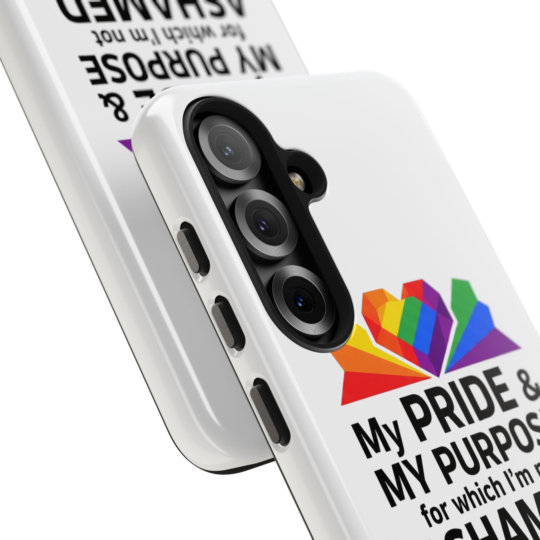 My Pride & My Purpose™ Premium Tough Phone Case | LGBTQ+ Pride