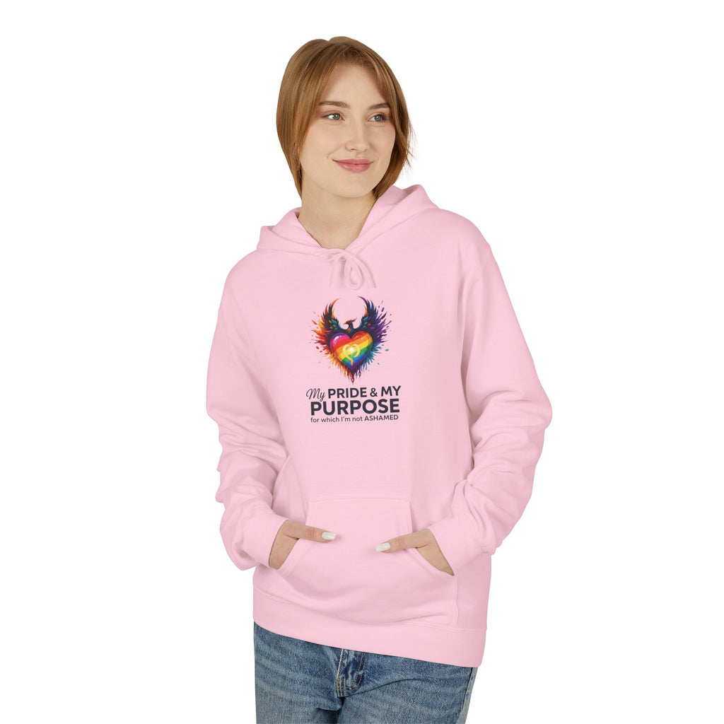 My Pride & My Purpose™ Premium Unisex Hoodie | LGBTQ+ Pride Apparel