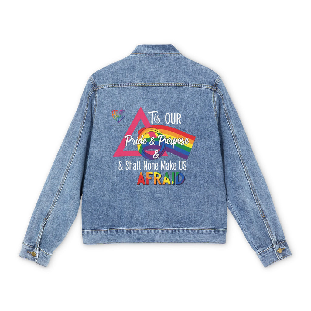 'Tis Our Pride & Purpose™ & Shall None Make Us Afraid™ Premium Denim Jacket