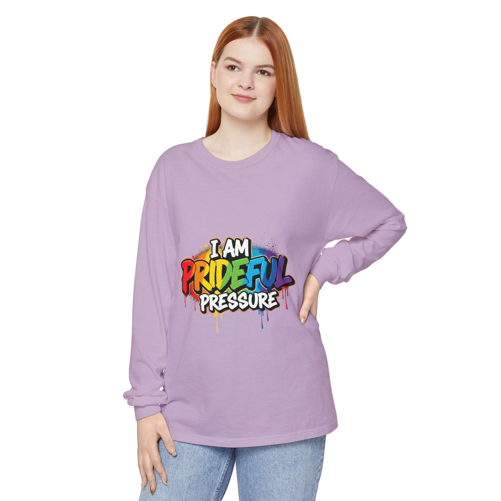 I Am Prideful Pressure™ Premium Unisex Long Sleeve T-Shirt | LGBTQ+ Pride