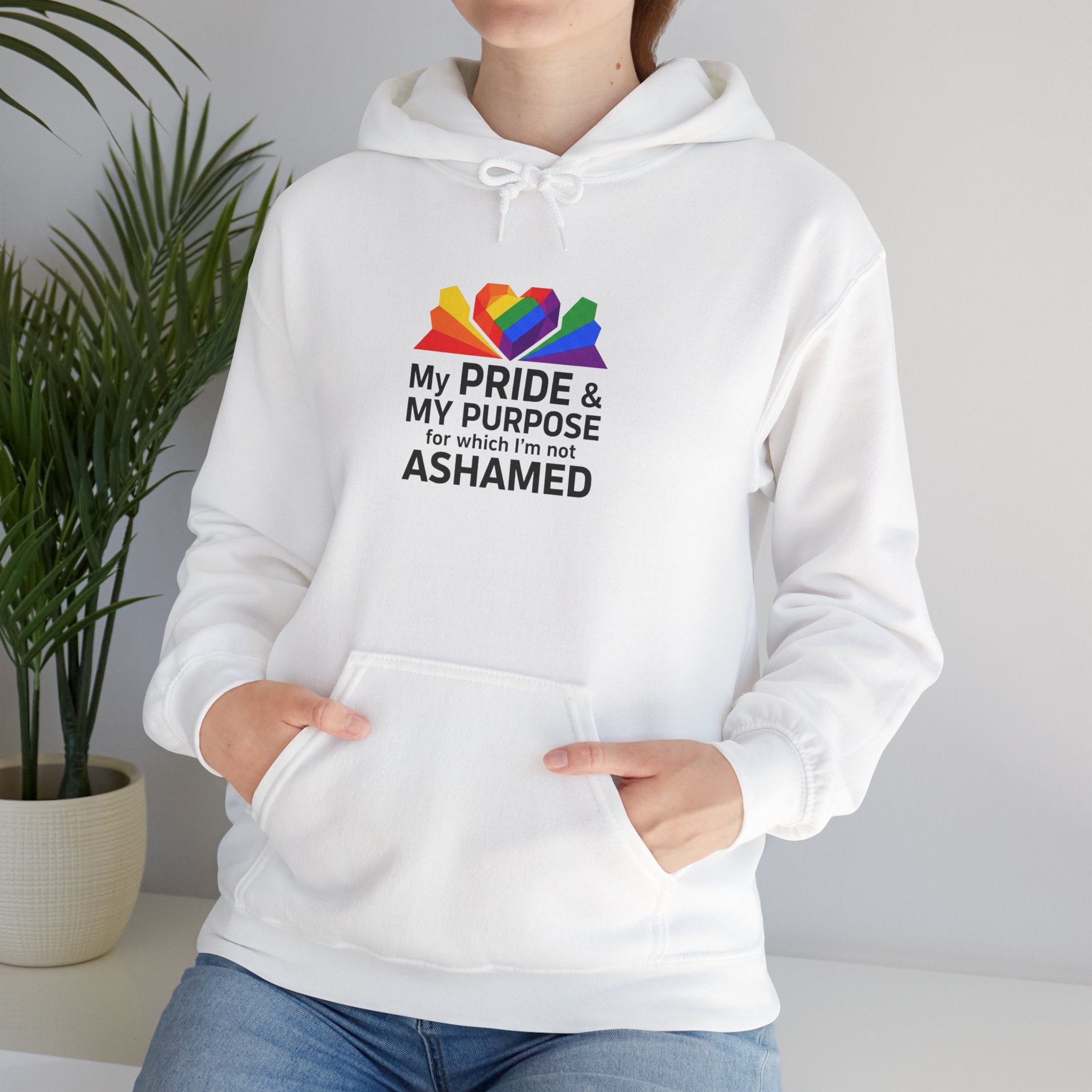 LGBTQ+ Pride 'My Pride & My Purpose' Hoodie