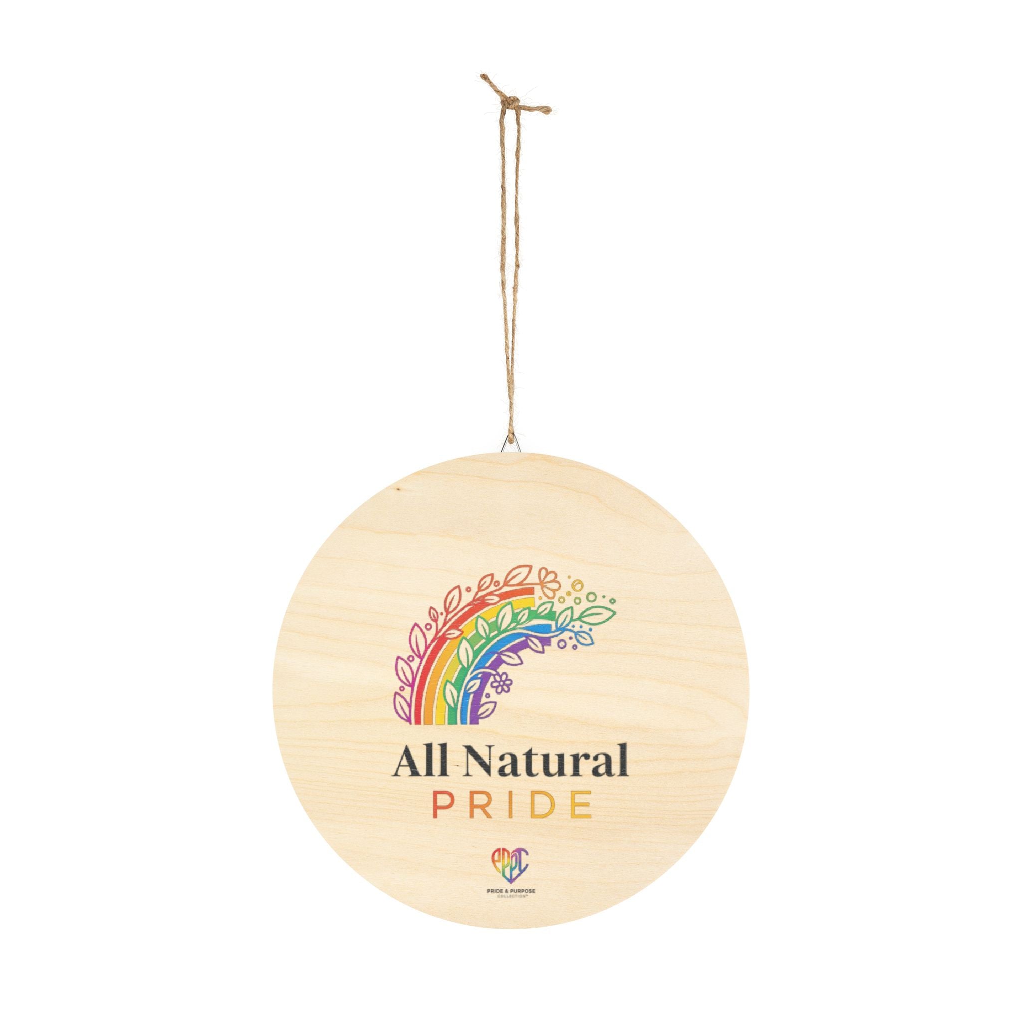All Natural Pride™ Premium Wood Ornament