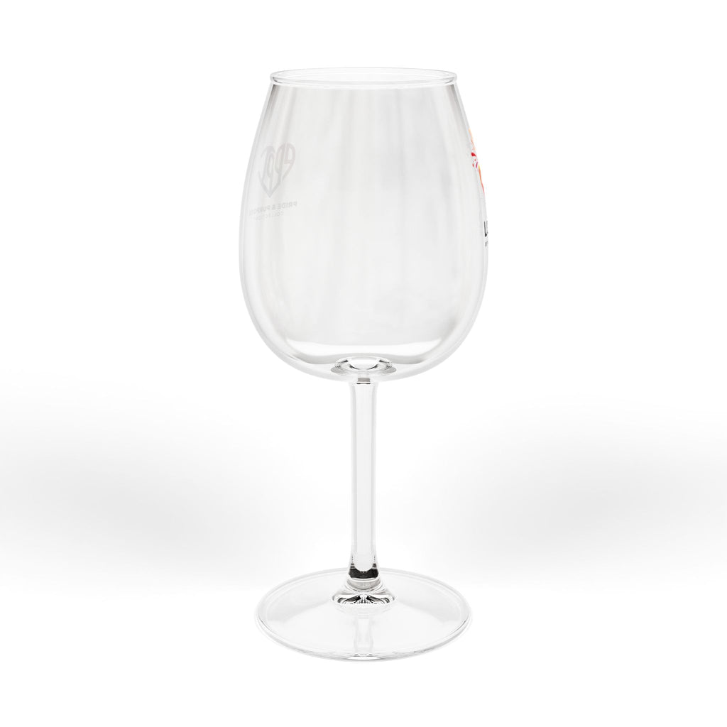 LGBTQ Pride and Purpose™ Stemmed Wine Glass | LGBTQ+ Drinkware