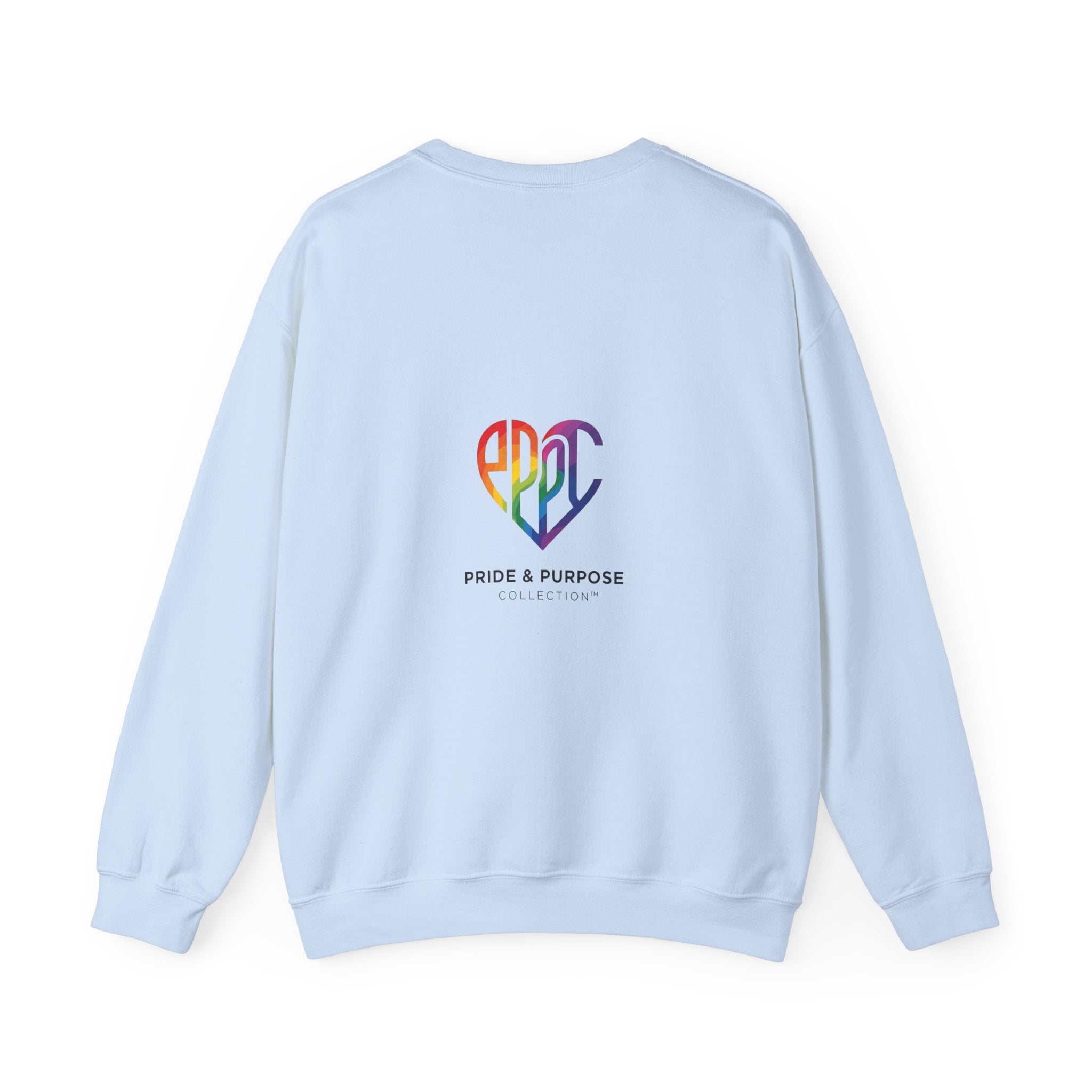 My Pride & My Purpose™ Heavy Blend Crewneck Sweatshirt | LGBTQ+ Pride