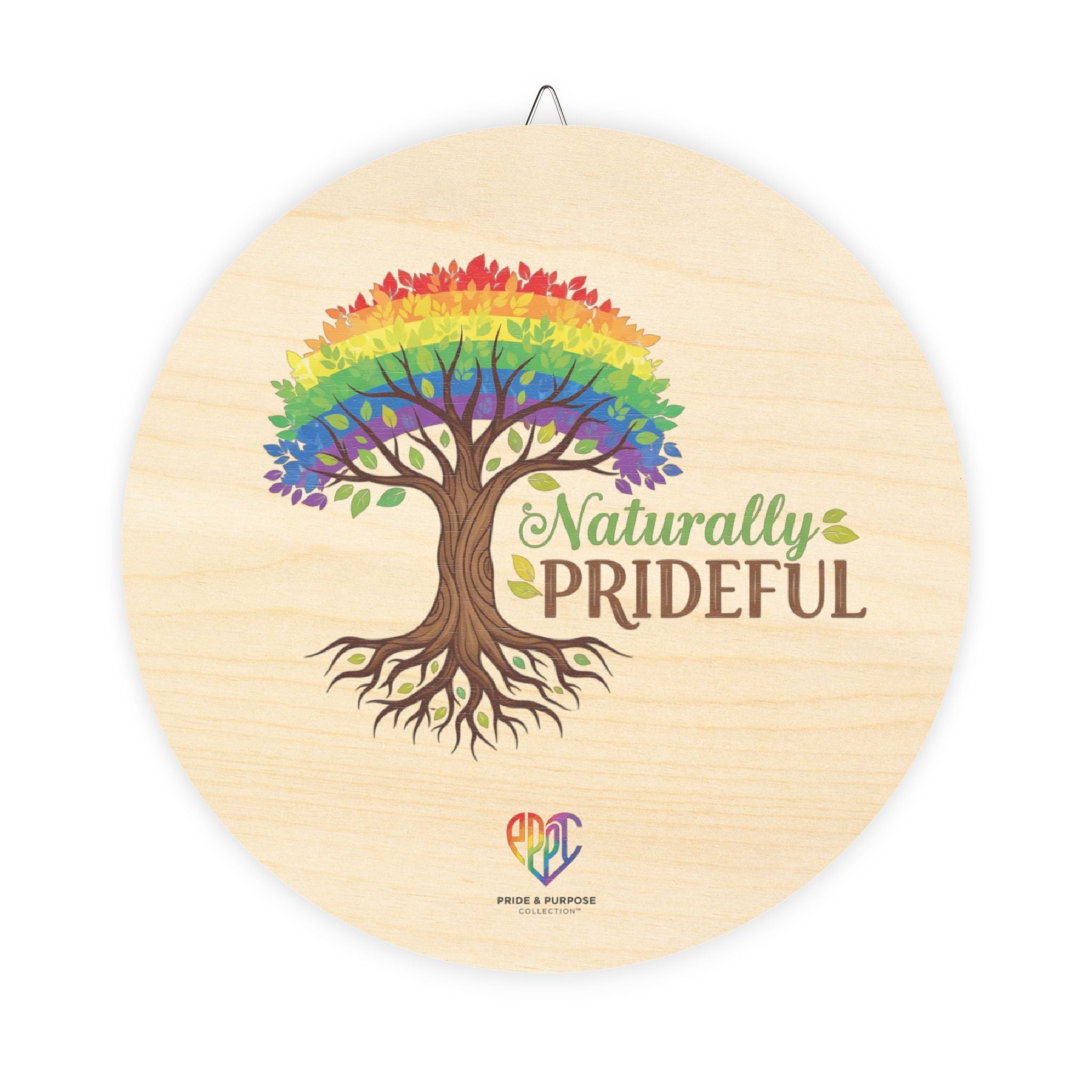 Naturally Prideful™ Wood Ornament