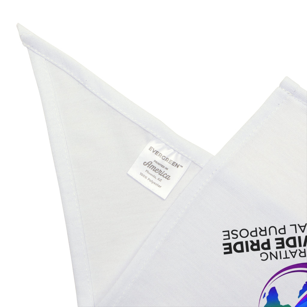 Worldwide Pride & Universal Purpose™ Premium Pet Bandana Collar | Pride Affirmation