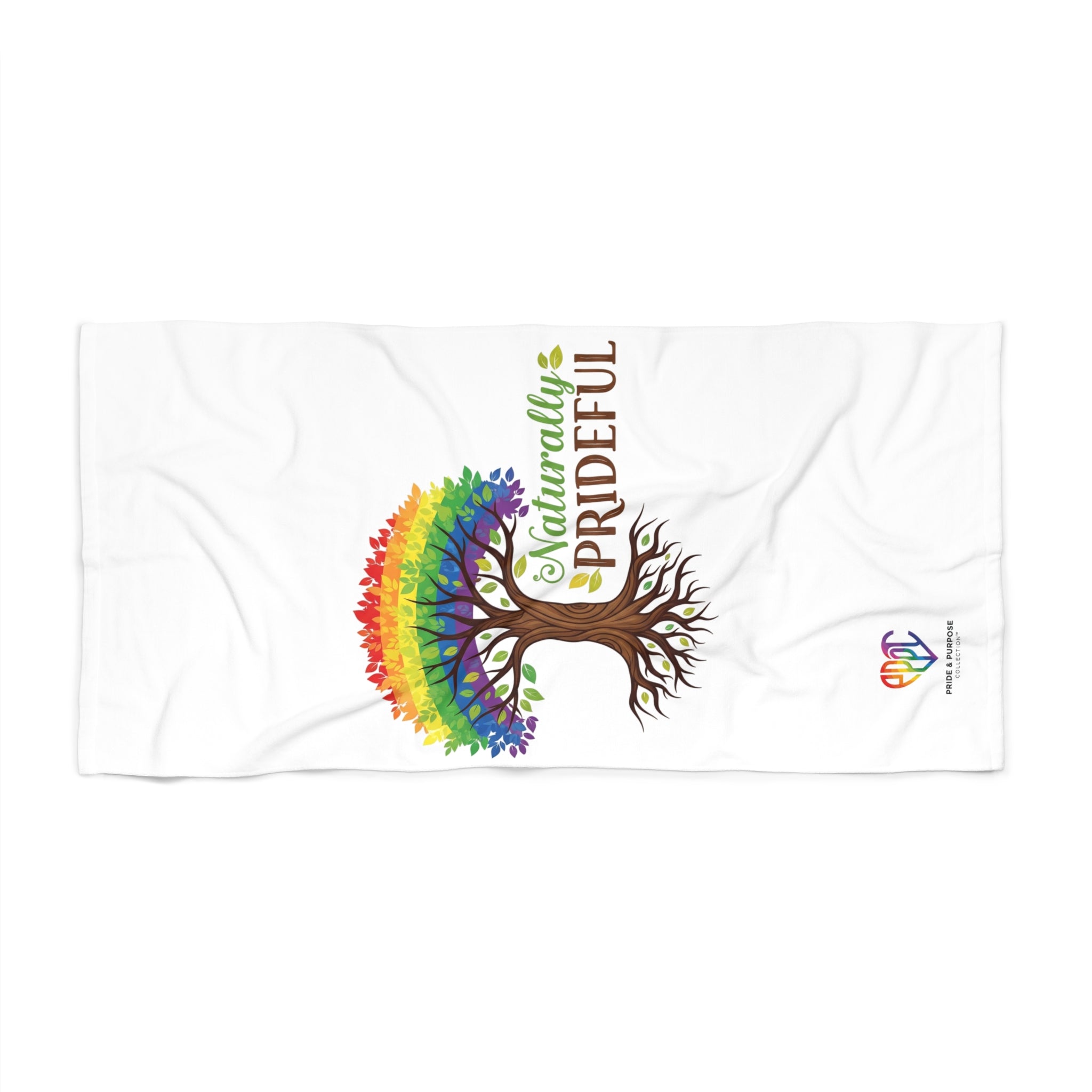 Naturally Prideful™ Premium Beach Towel | Pride & Purpose