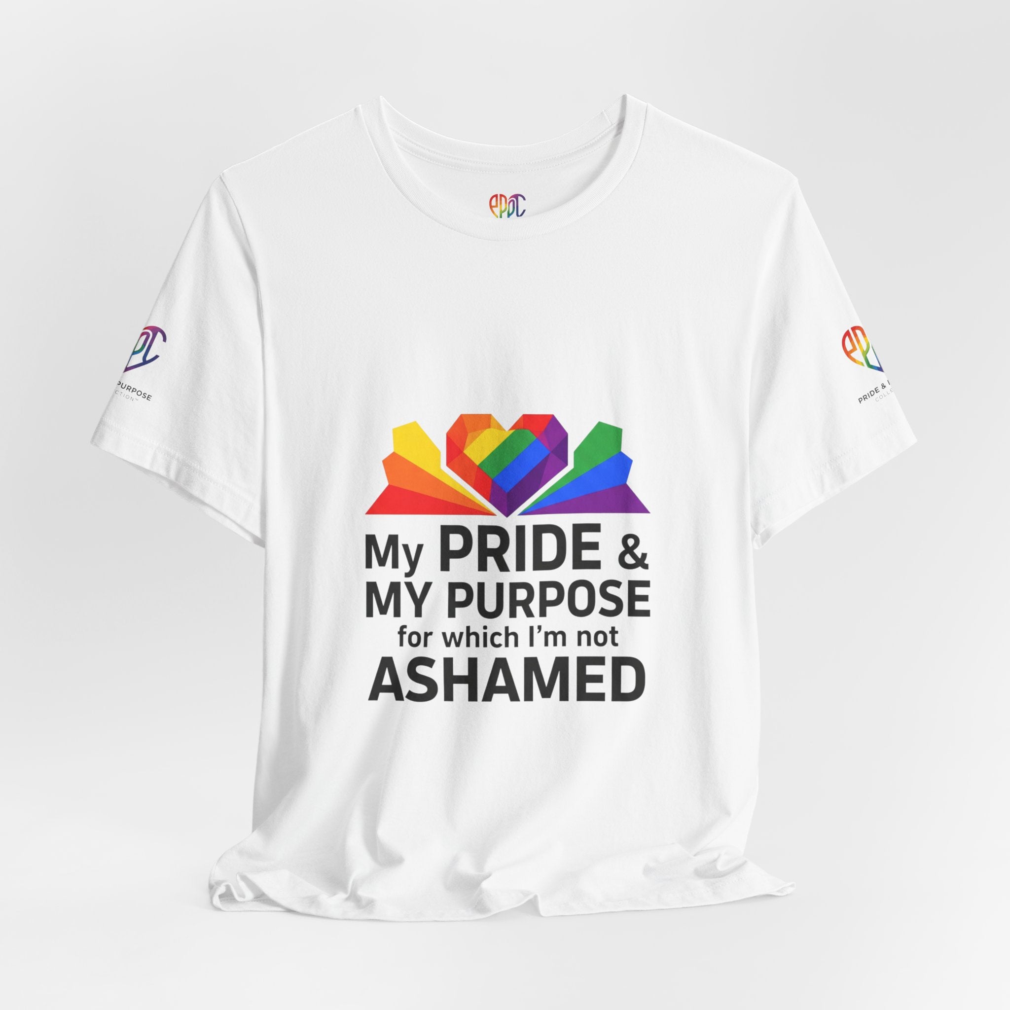 My Pride & My Purpose™ Heavyweight Unisex Tee | LGBTQ+ Pride