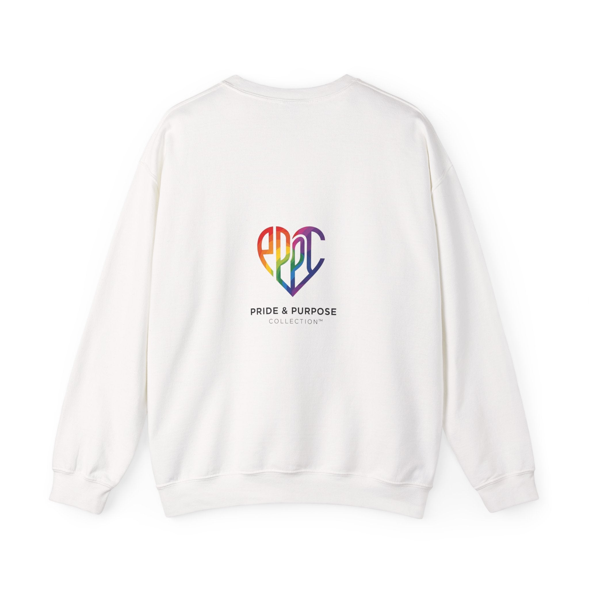 My Pride & My Purpose™ Heavy Blend Crewneck Sweatshirt | LGBTQ+ Pride