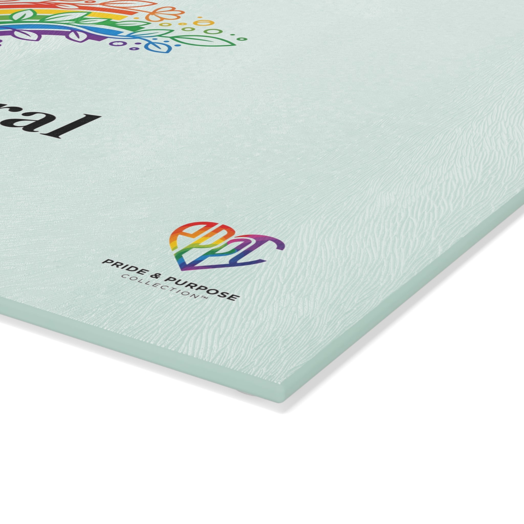 All Natural Pride™ Premium Glass Cutting Board