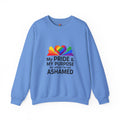 My Pride & My Purpose™ Heavy Blend Crewneck Sweatshirt | LGBTQ+ Pride