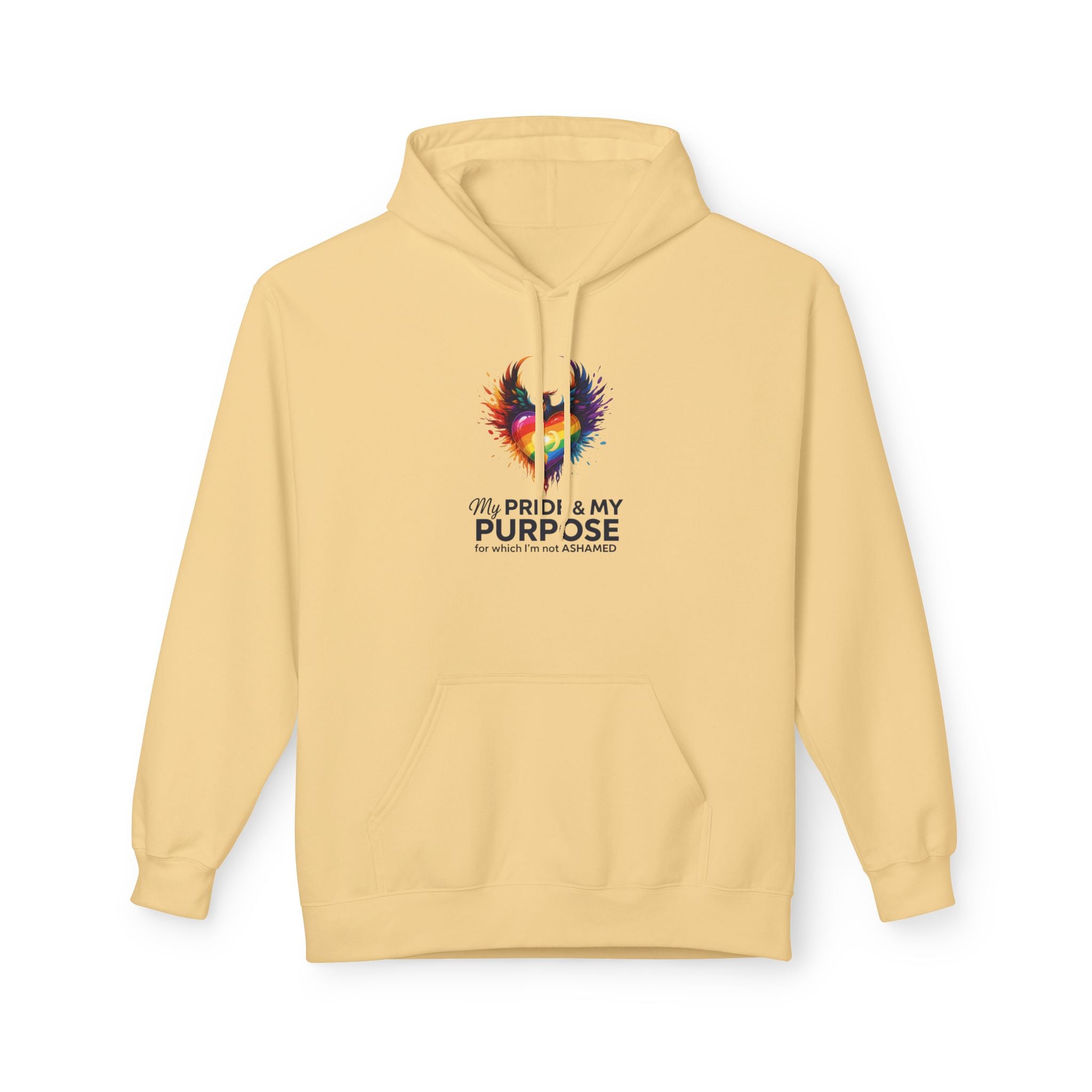 My Pride & My Purpose™ Premium Unisex Hoodie | LGBTQ+ Pride Apparel