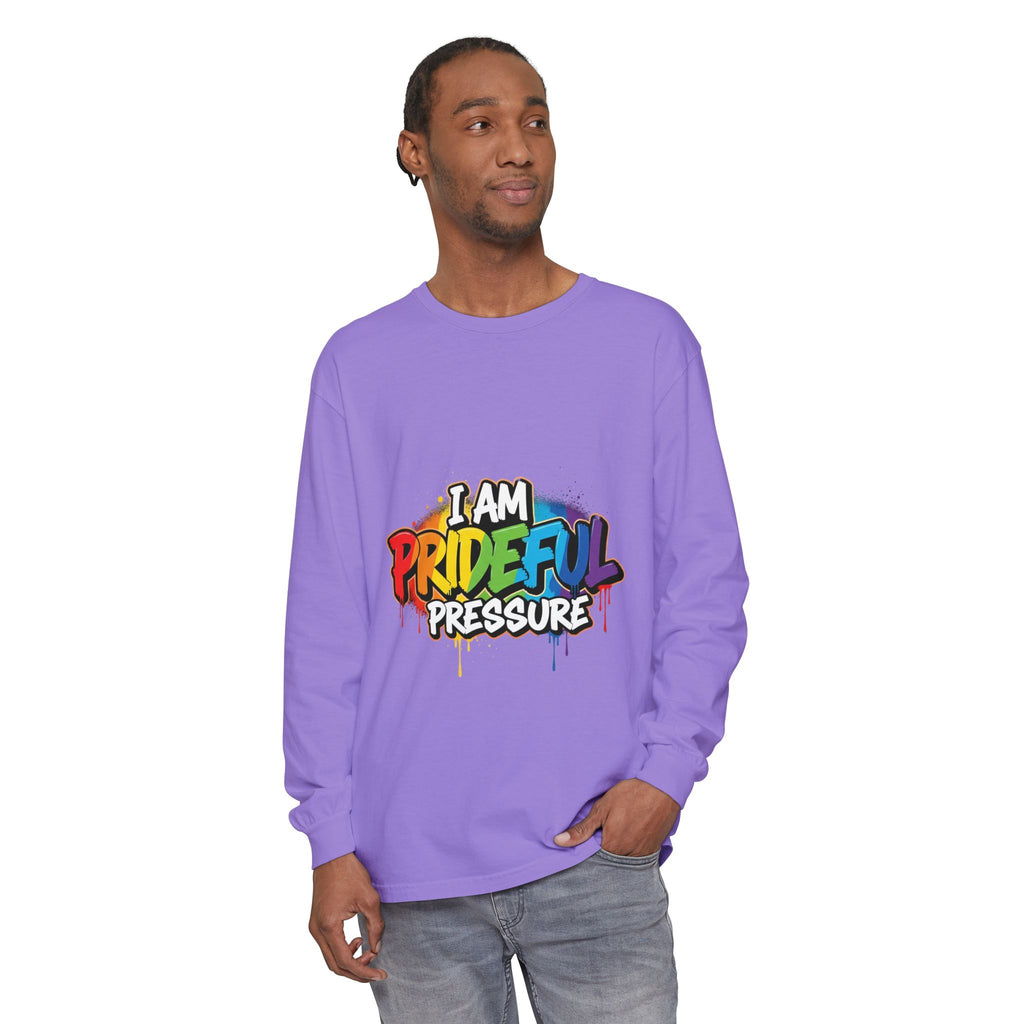 I Am Prideful Pressure™ Premium Unisex Long Sleeve T-Shirt | LGBTQ+ Pride