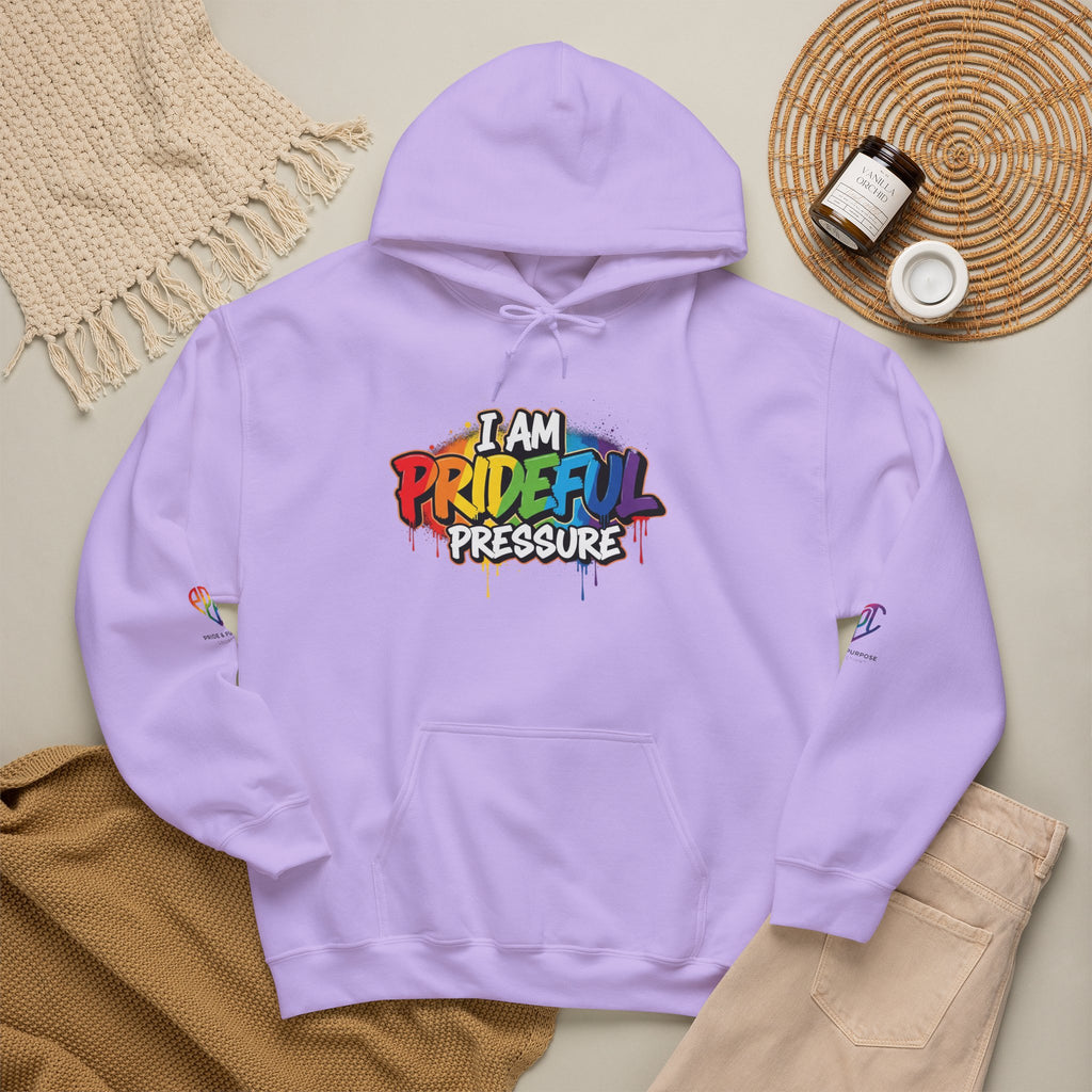 I Am Prideful Pressure™ Premium Unisex Hoodie | LGBTQ+ Pride Affirmation