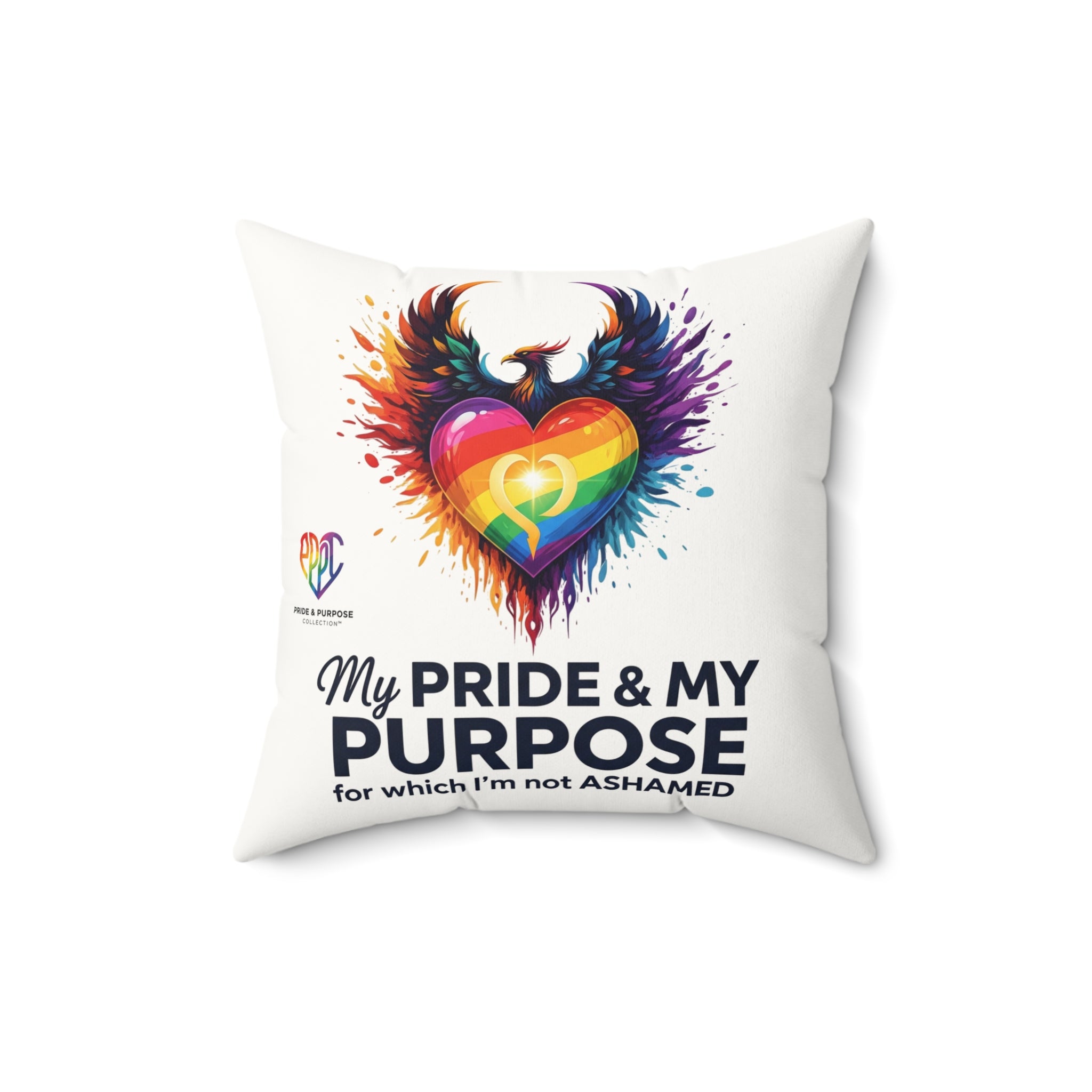 My Pride & My Purpose™ Pillow | LGBTQ+ Pride Affirmation
