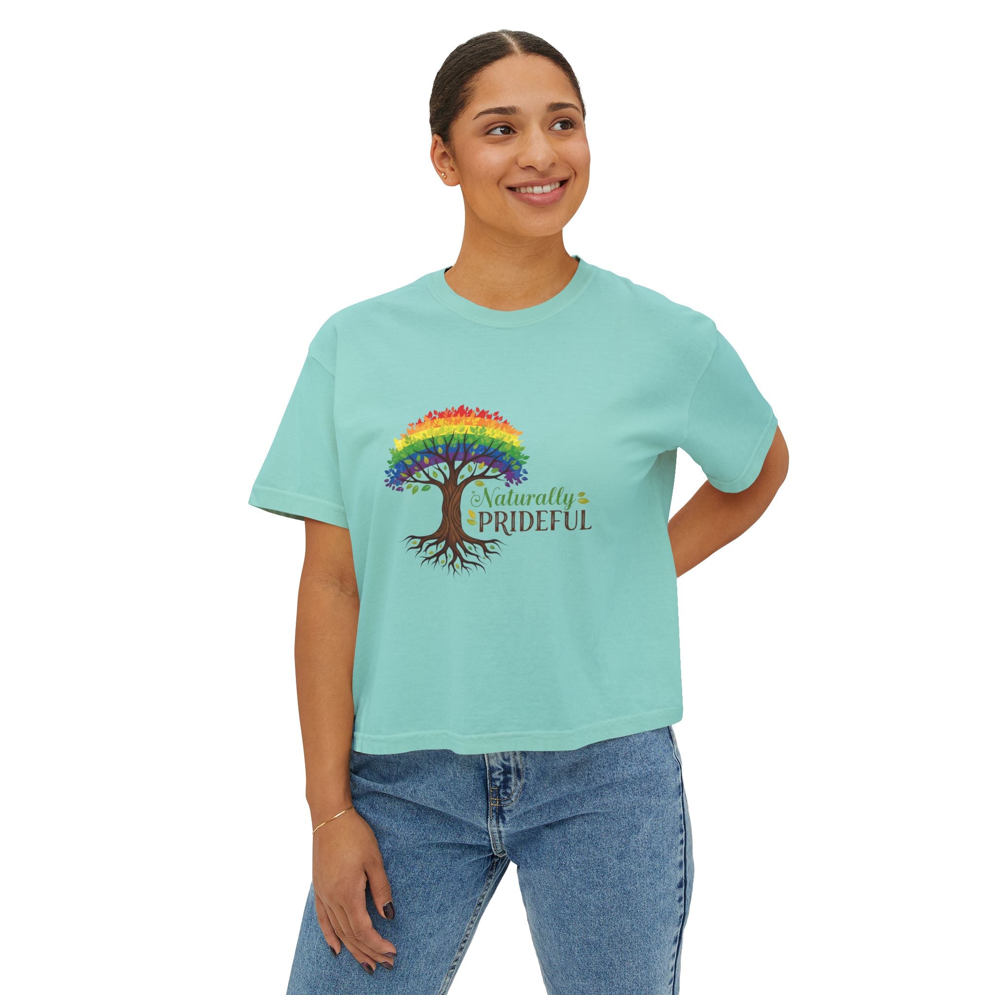 Naturally Prideful™ Women's Festival Scoop Neck Tee