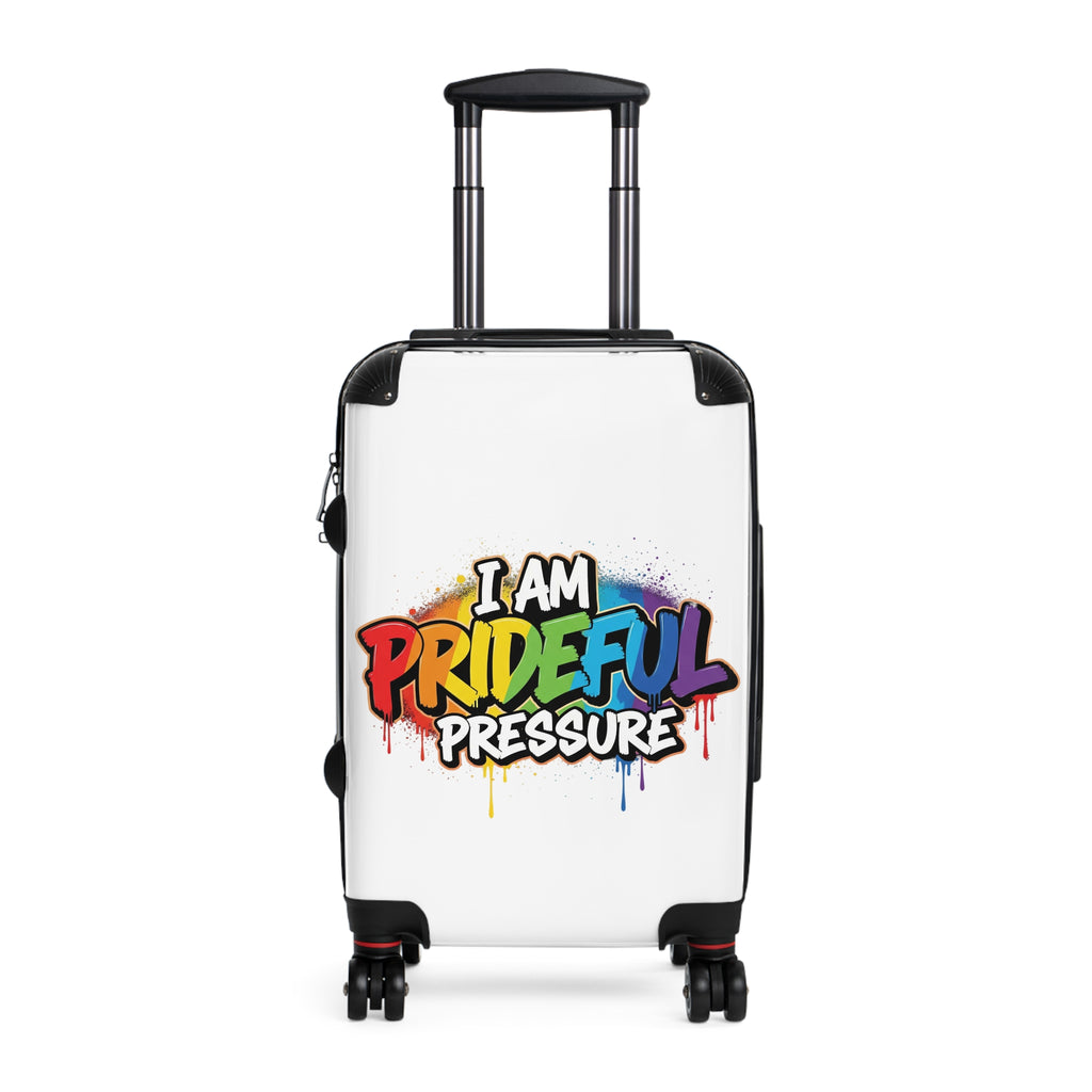 I Am Prideful Pressure™ Premium Carry-On Luggage | LGBTQ+ Pride