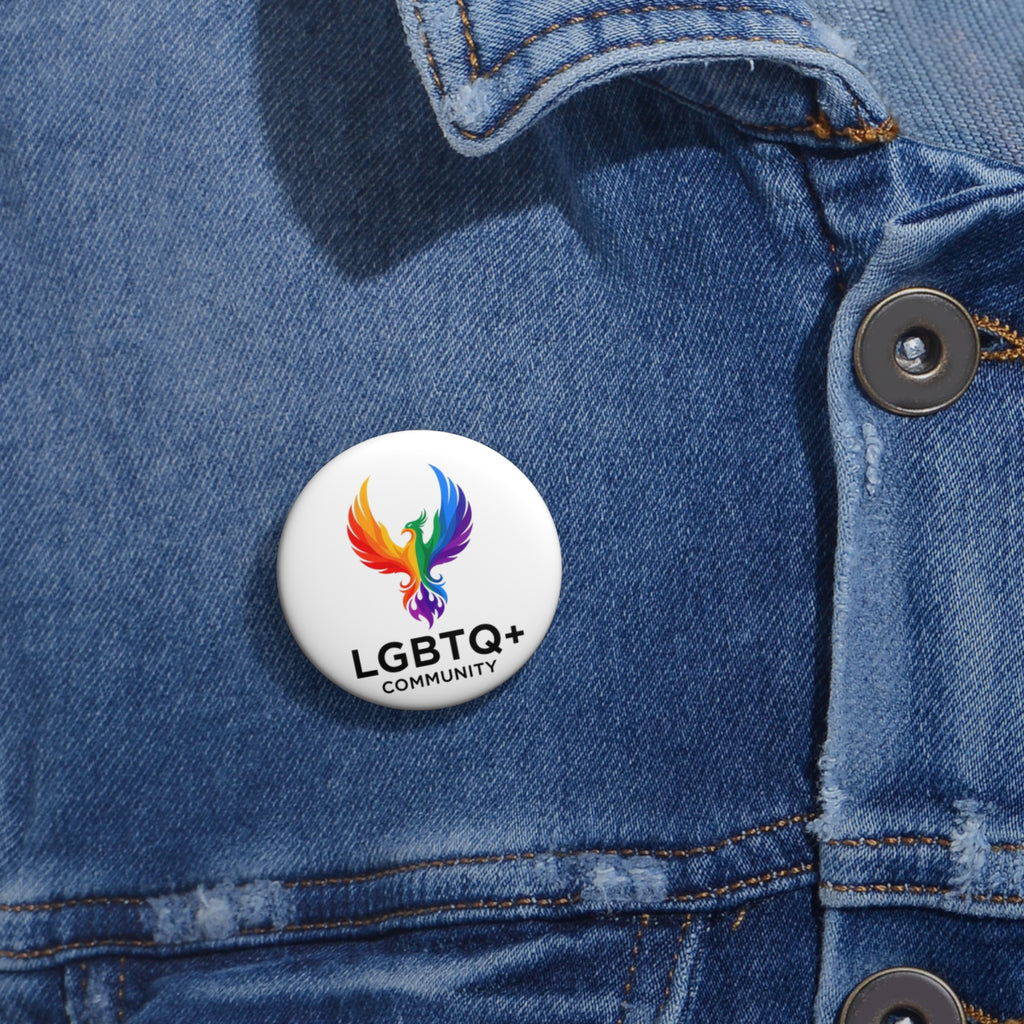 LGBTQ+ Community™ Phoenix Premium Pin Button