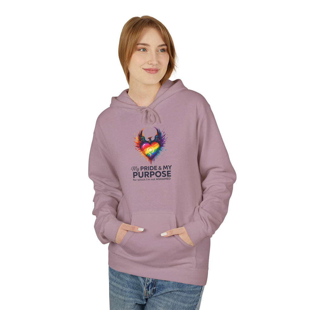 My Pride & My Purpose™ Premium Unisex Hoodie | LGBTQ+ Pride Apparel
