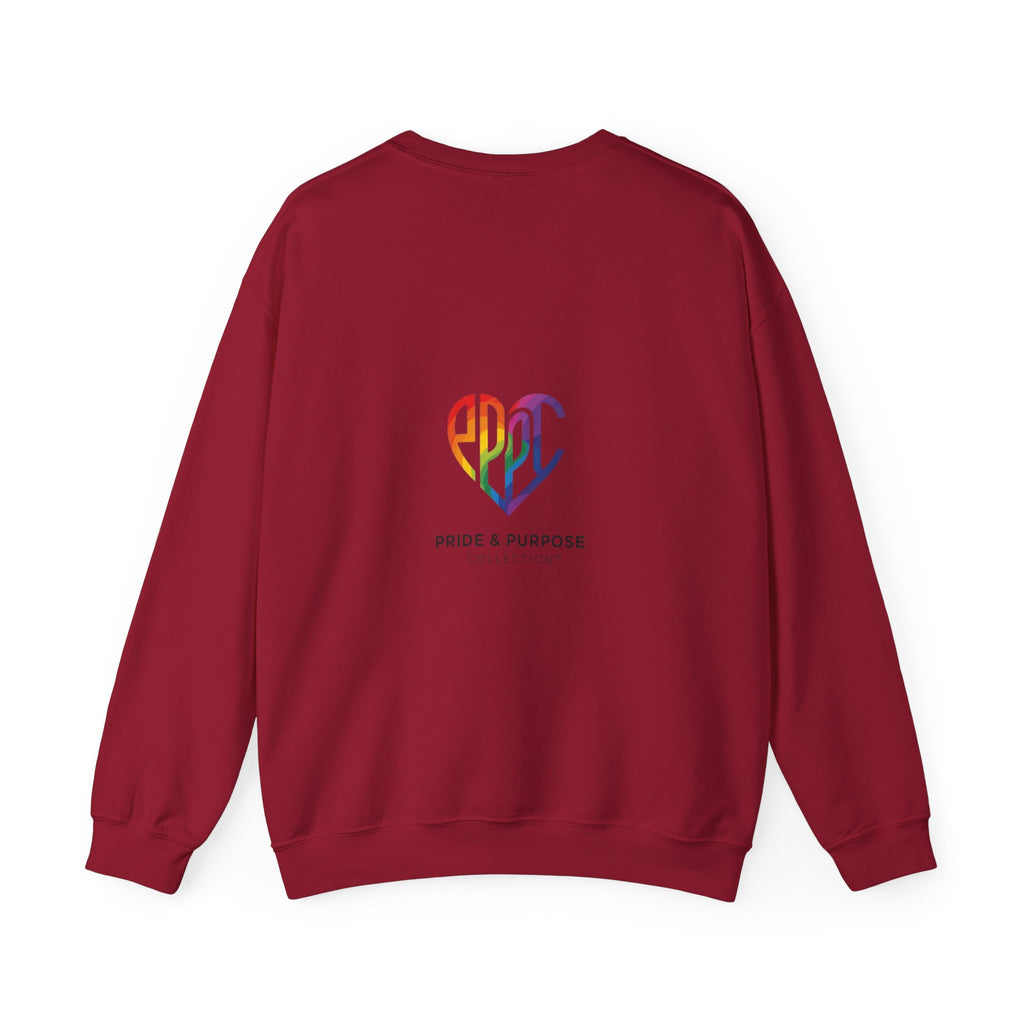 My Pride & My Purpose™ Heavy Blend Crewneck Sweatshirt | LGBTQ+ Pride