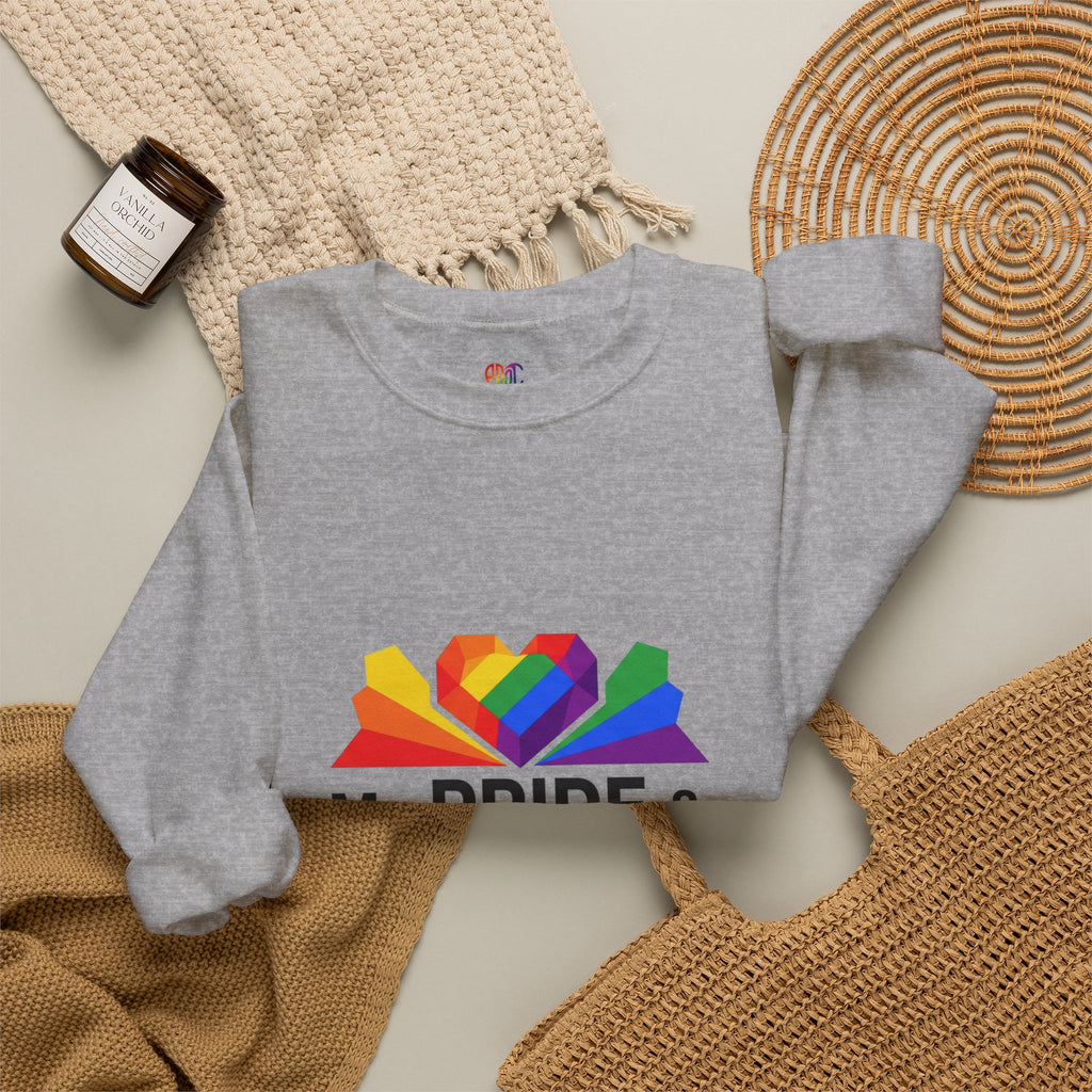 My Pride & My Purpose™ Heavy Blend Crewneck Sweatshirt | LGBTQ+ Pride