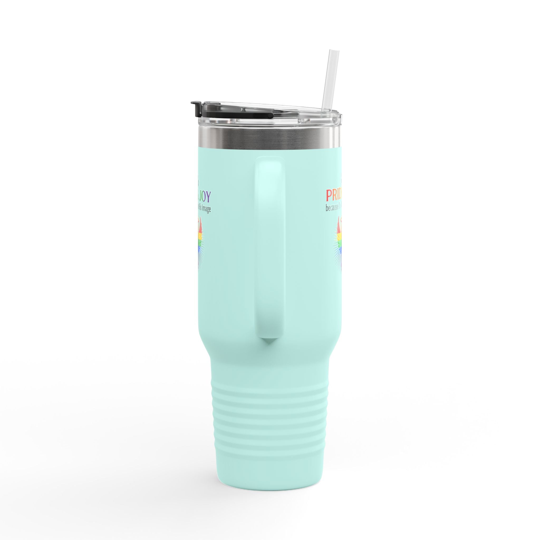 God's Pride & Joy™ 40 oz Insulated Travel Mug with Handle