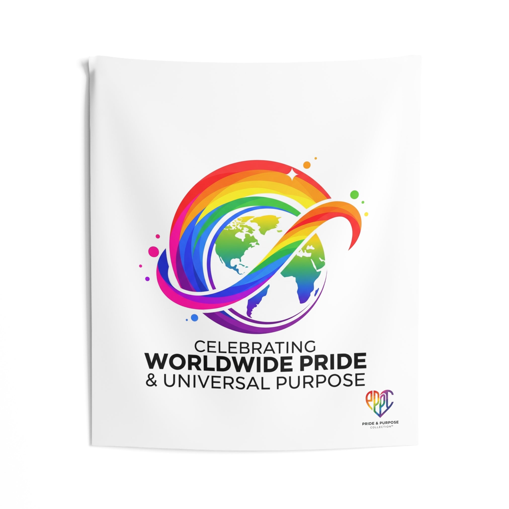 Worldwide Pride & Purpose™ Premium Wall Tapestry | Pride Affirmation