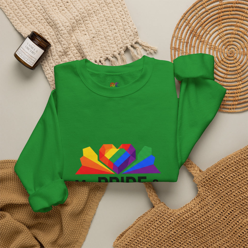My Pride & My Purpose™ Heavy Blend Crewneck Sweatshirt | LGBTQ+ Pride