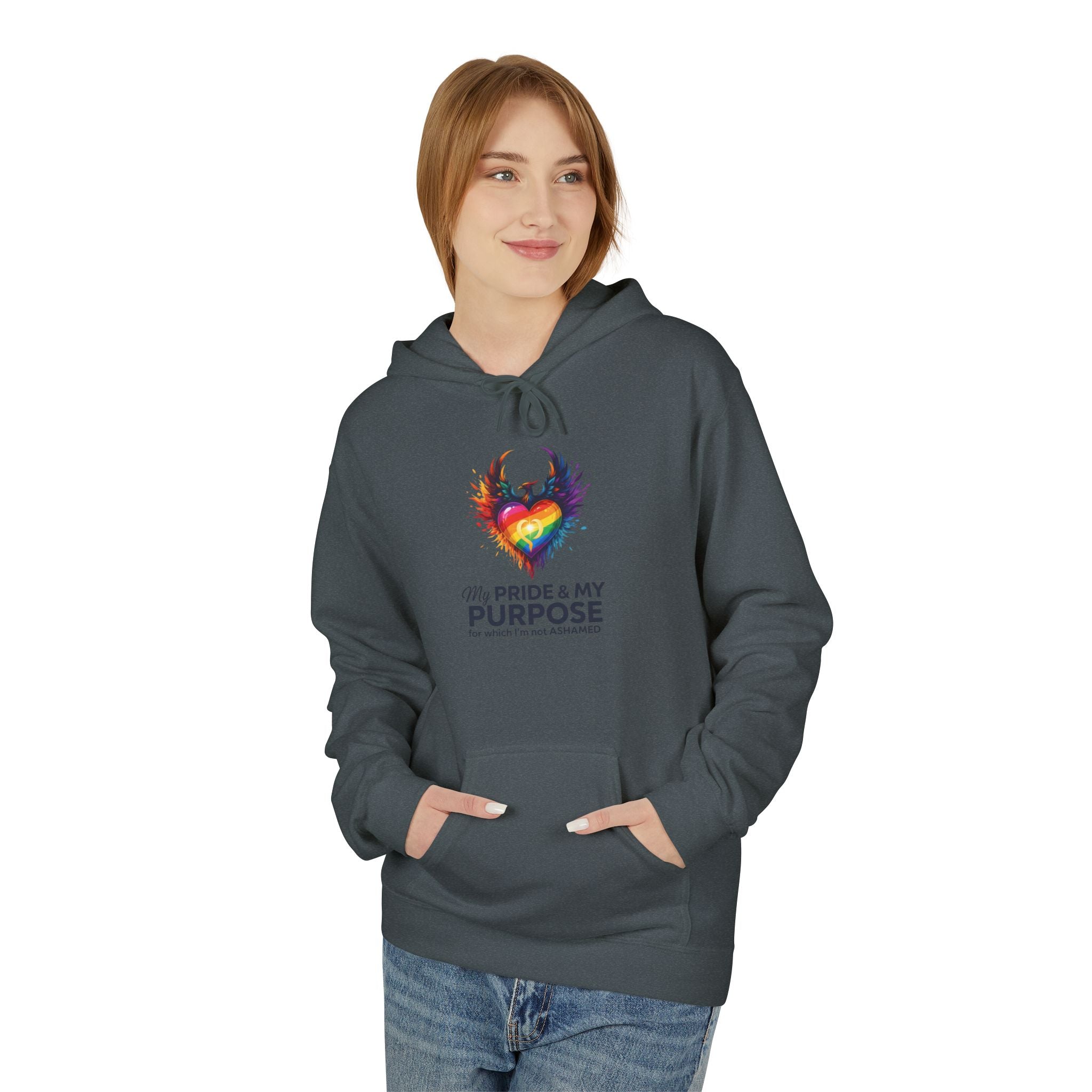 My Pride & My Purpose™ Premium Unisex Hoodie | LGBTQ+ Pride Apparel
