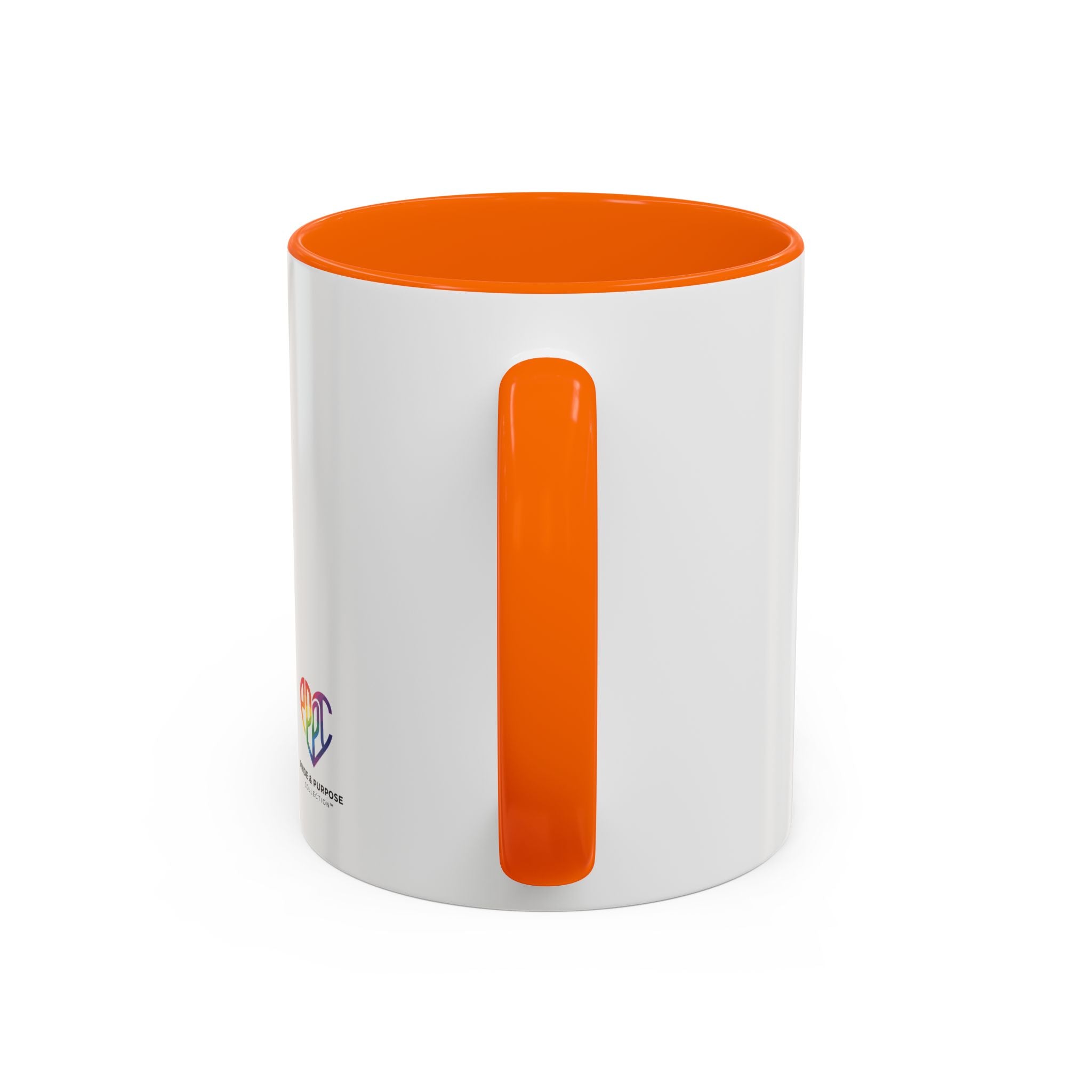 My Pride & My Purpose™ Premium Accent Coffee Mug | LGBTQ+ Pride Drinkware