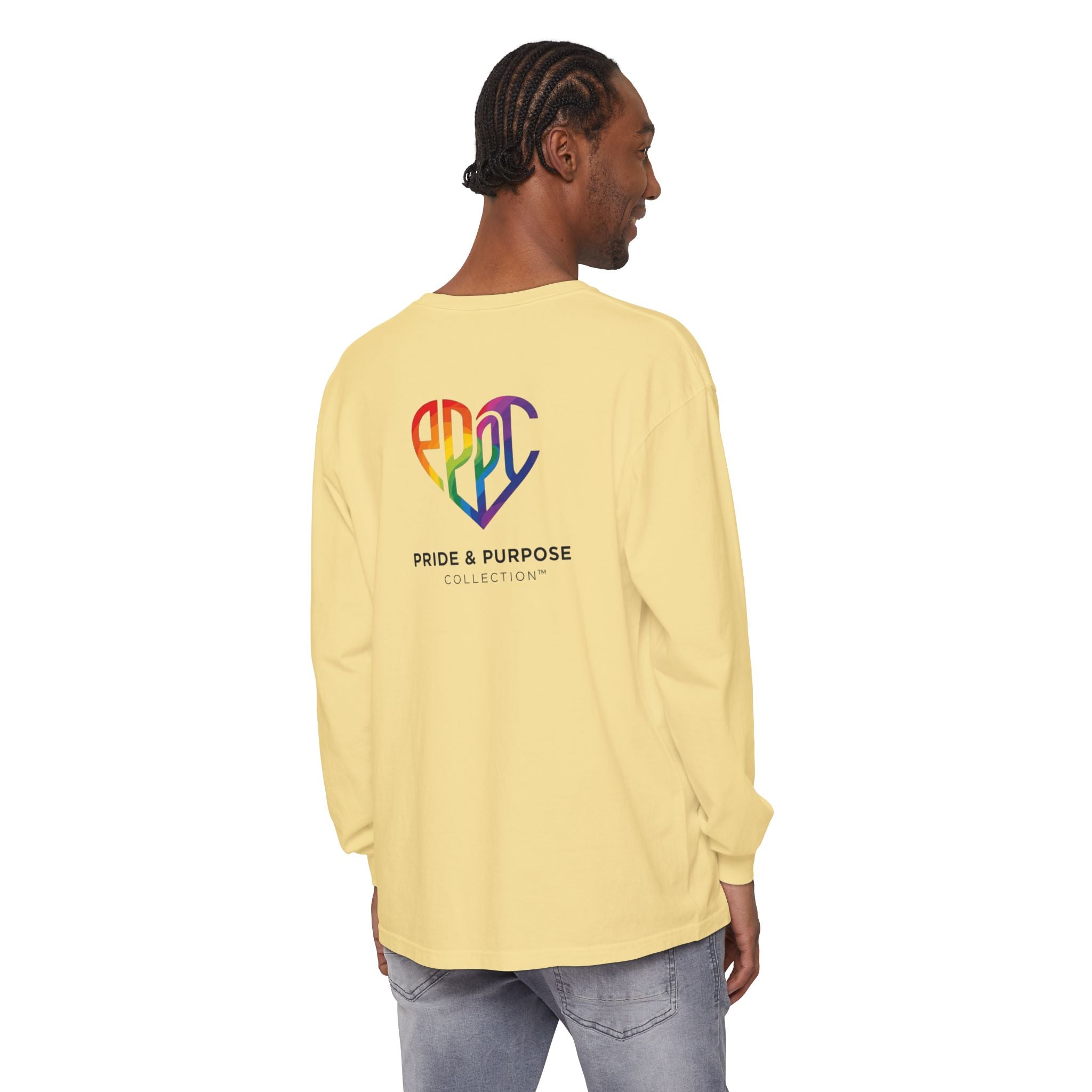 My Pride & My Purpose™ Premium Unisex Long Sleeve T-Shirt | LGBTQ+ Pride