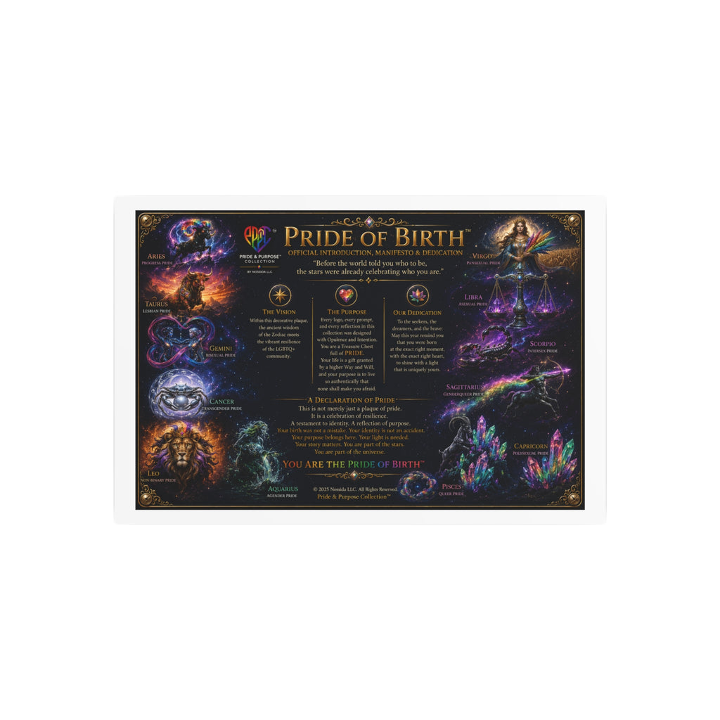 Pride of Birth™ — Founder's Signature Archive Metal Edition