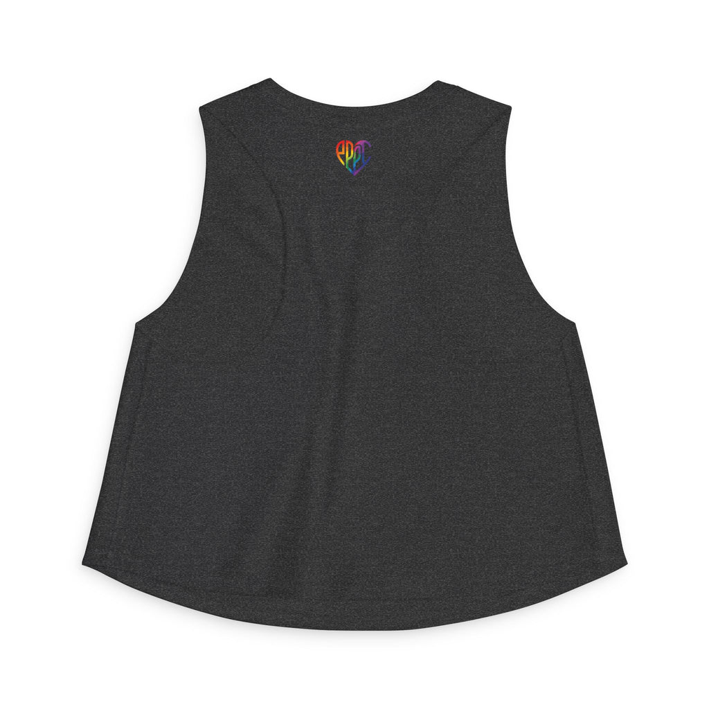 I Am Prideful Pressure™ Women's Festival Crop Tank | LGBTQ+ Pride Apparel