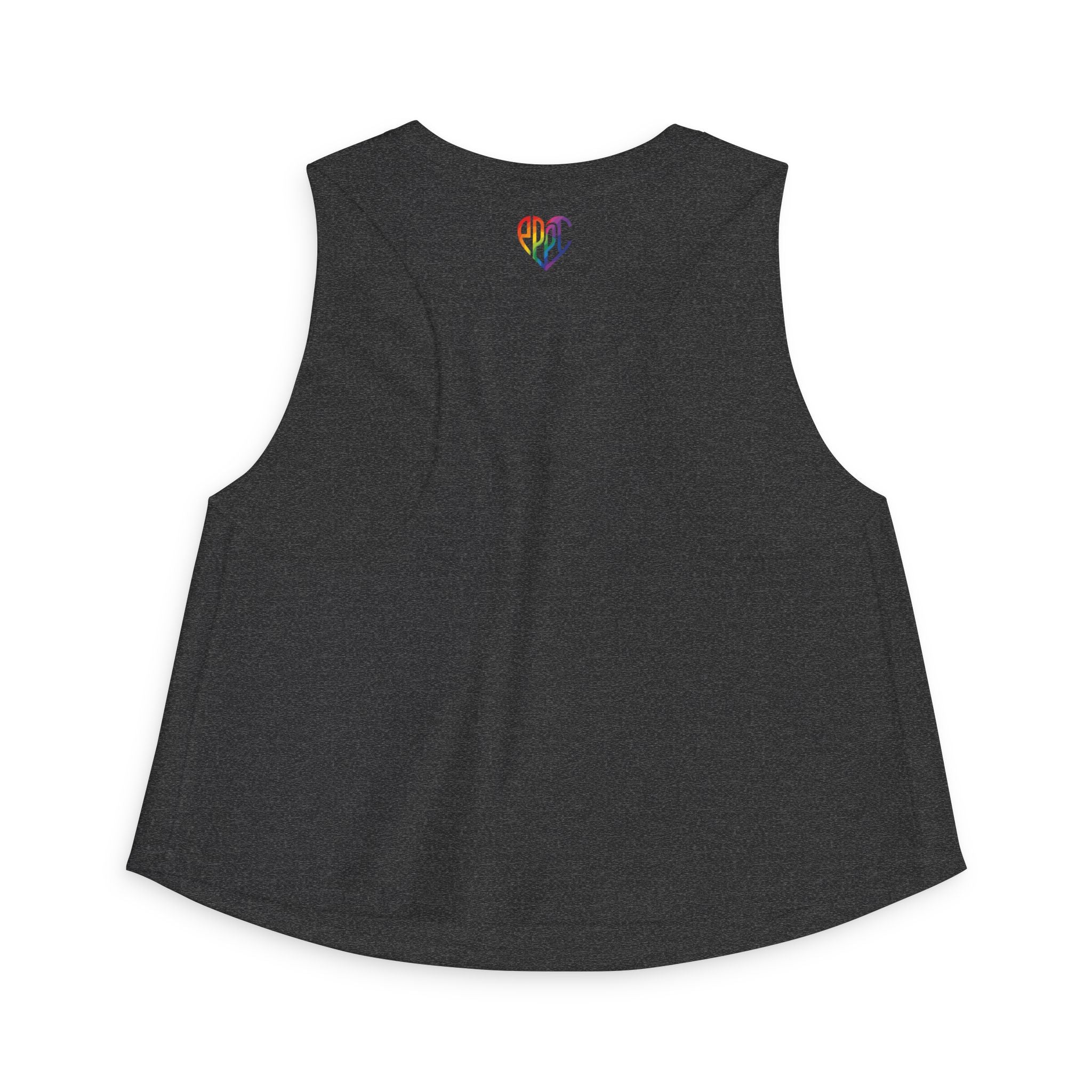 I Am Prideful Pressure™ Women's Festival Crop Tank | LGBTQ+ Pride Apparel