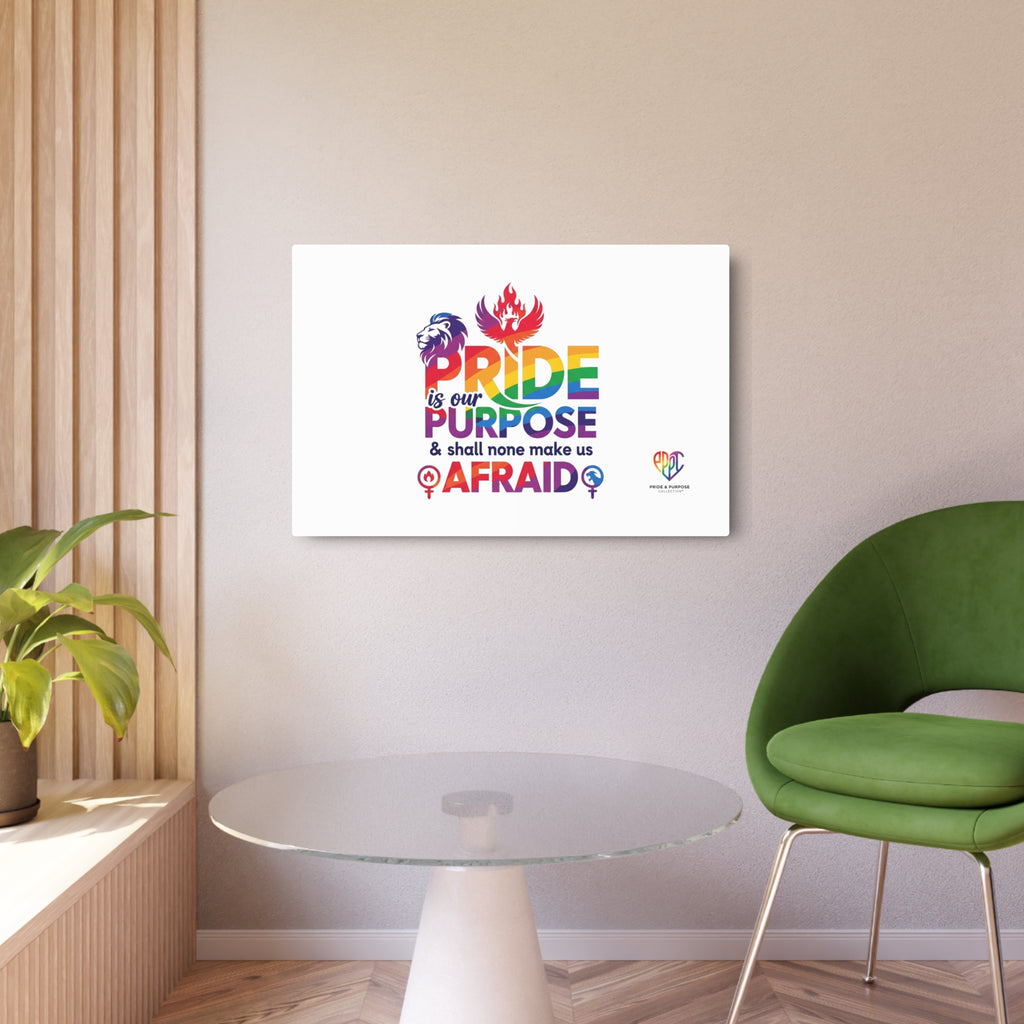 'Tis Our Pride & Purpose™ Premium Metal Wall Sign
