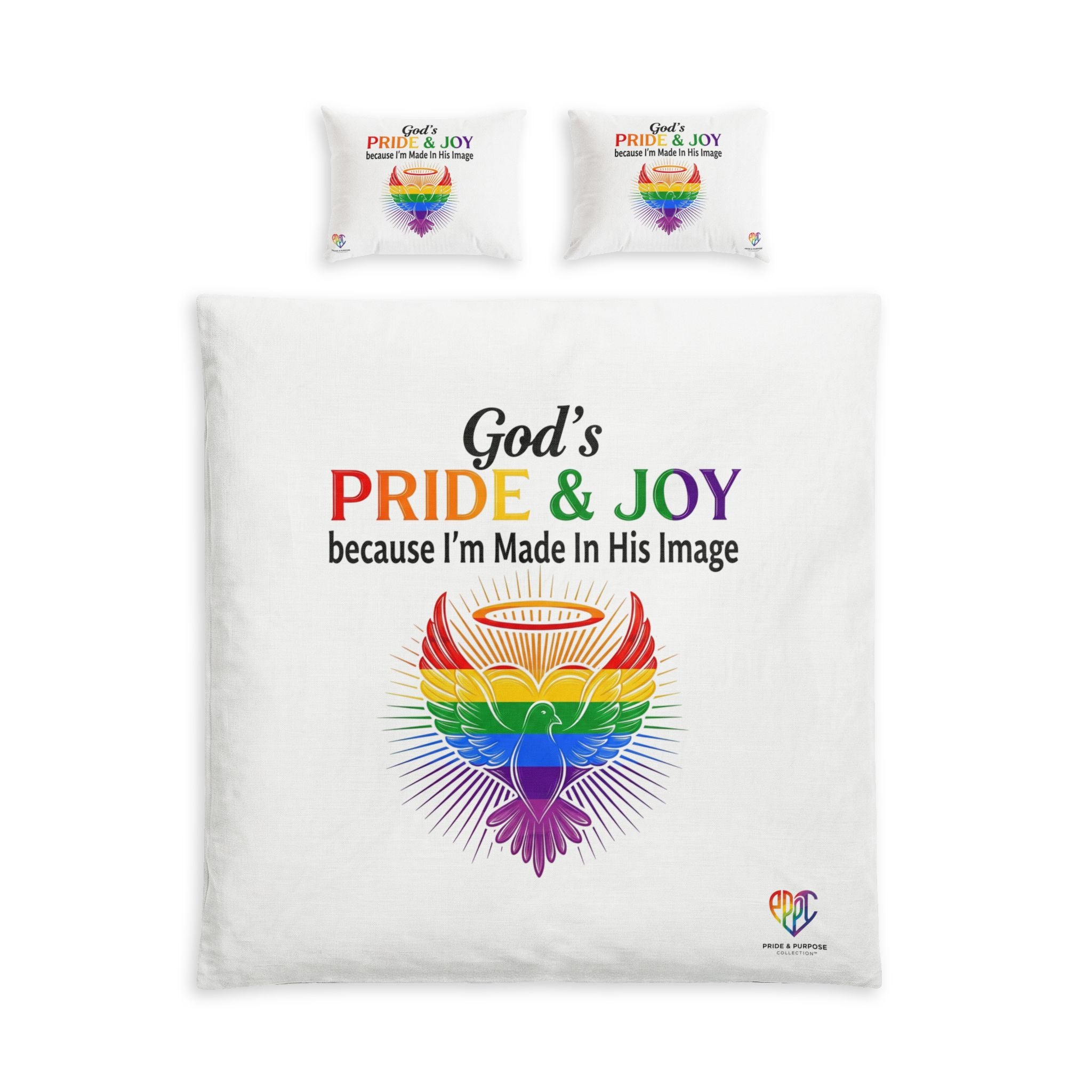 God's Pride & Joy™ Premium Cotton Duvet Cover Set | Made In His Image